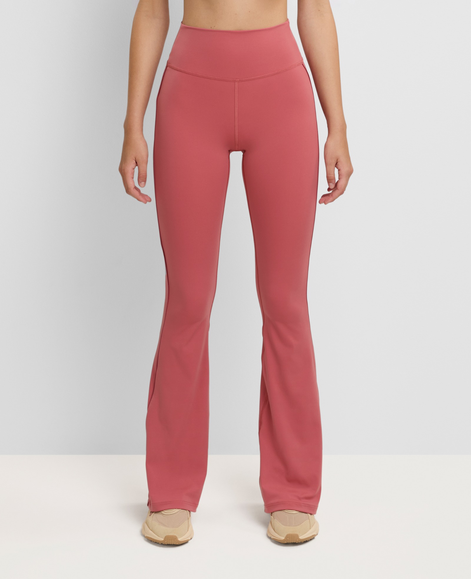 Flared Leggings Faded Rose