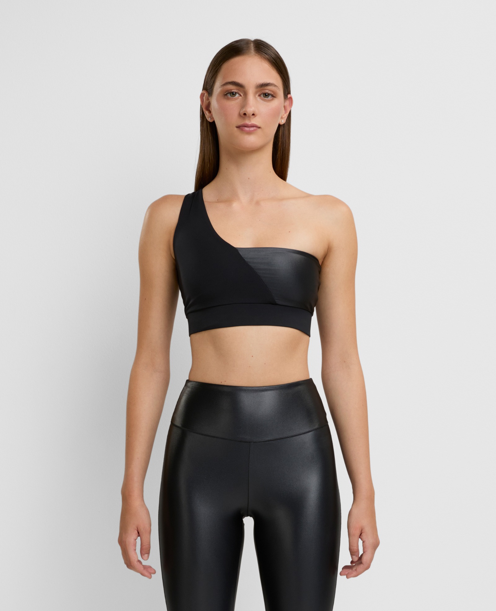 One-shoulder Bra Nero