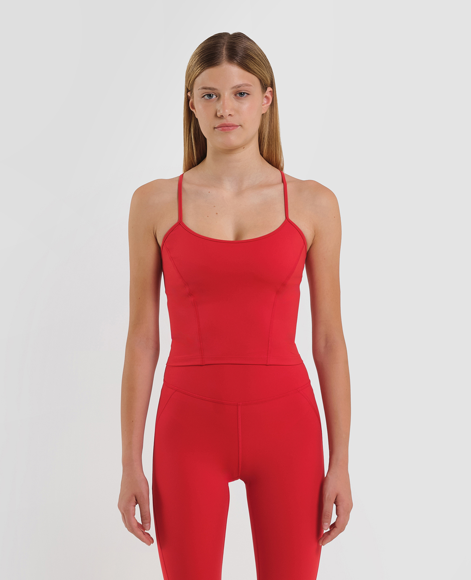 Signature Tank Top Rosso