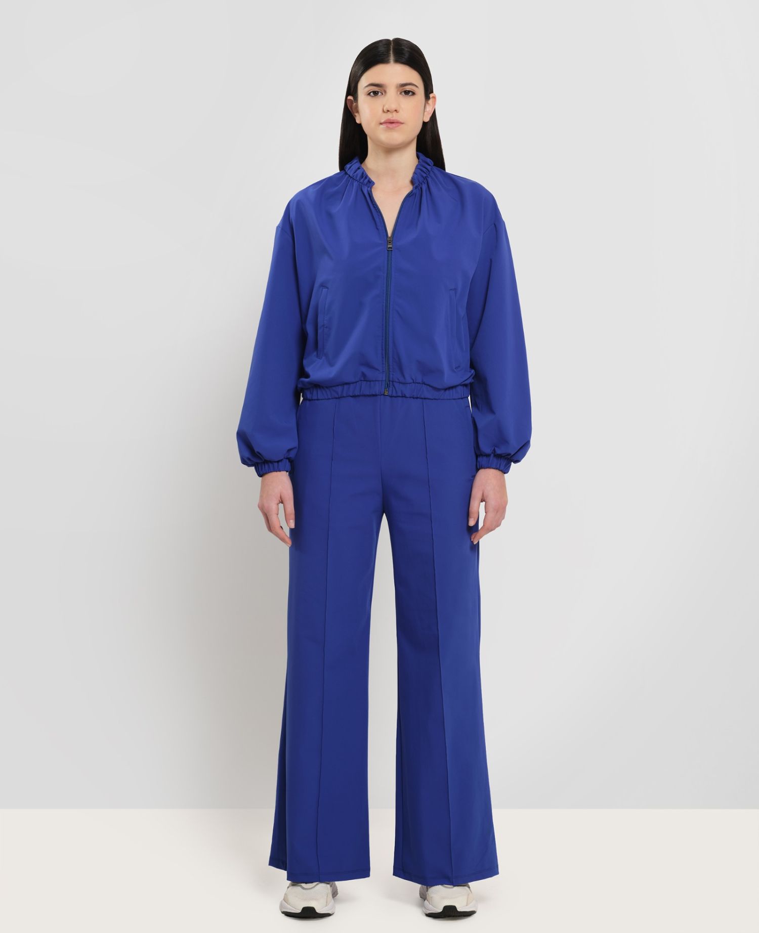 main product photo Wide-leg Joggers Blue