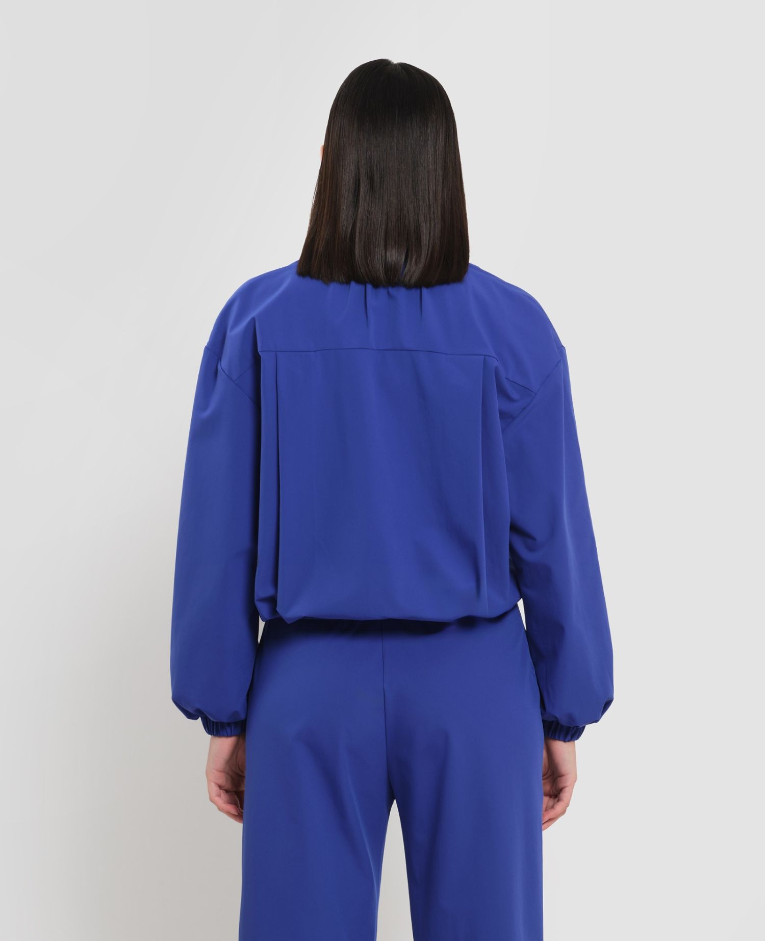 main product photo Full-zip Bomber Blue