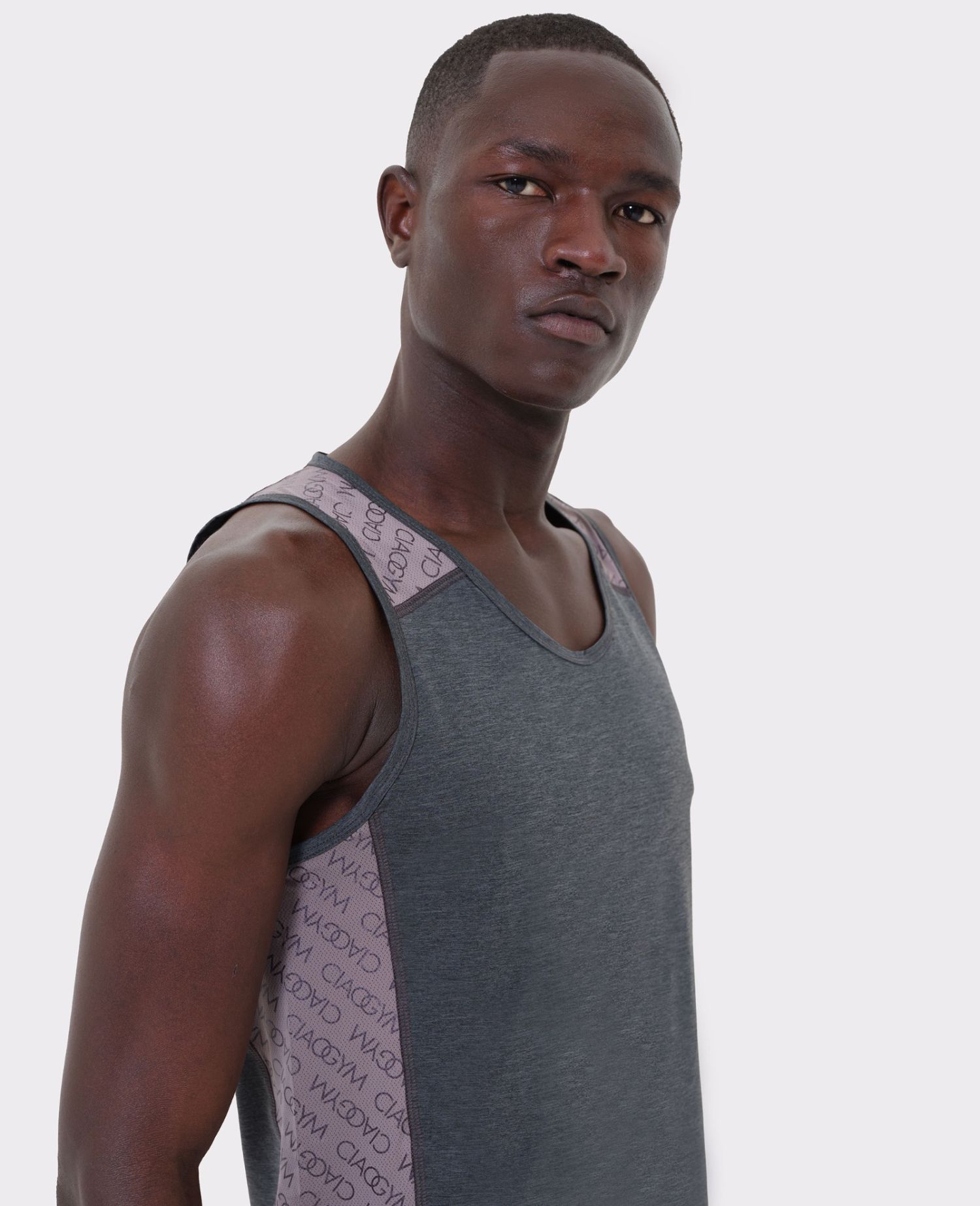 main product photo All Over Me Tank Top Grigio scuro