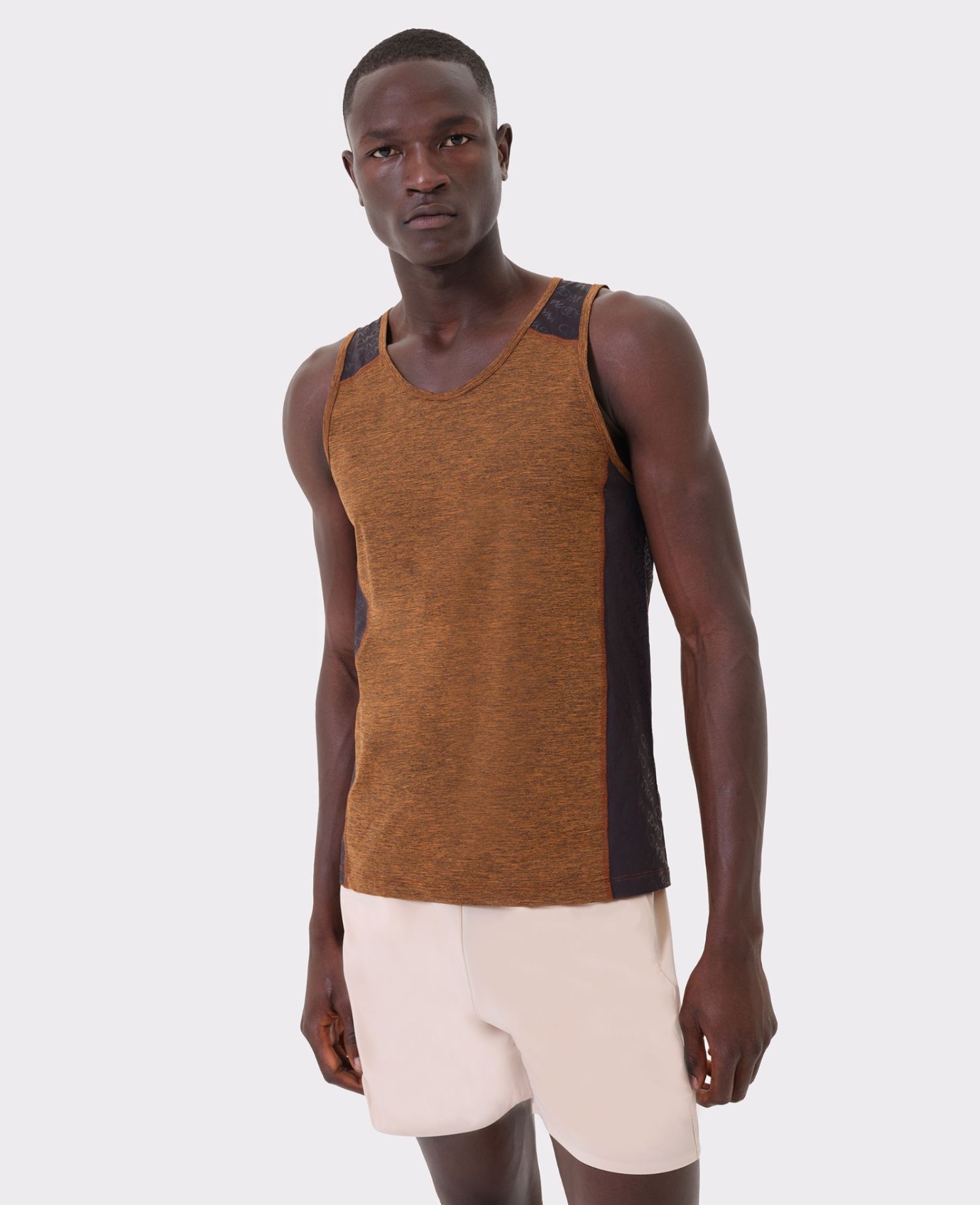All Over Me Tank Top Light brown
