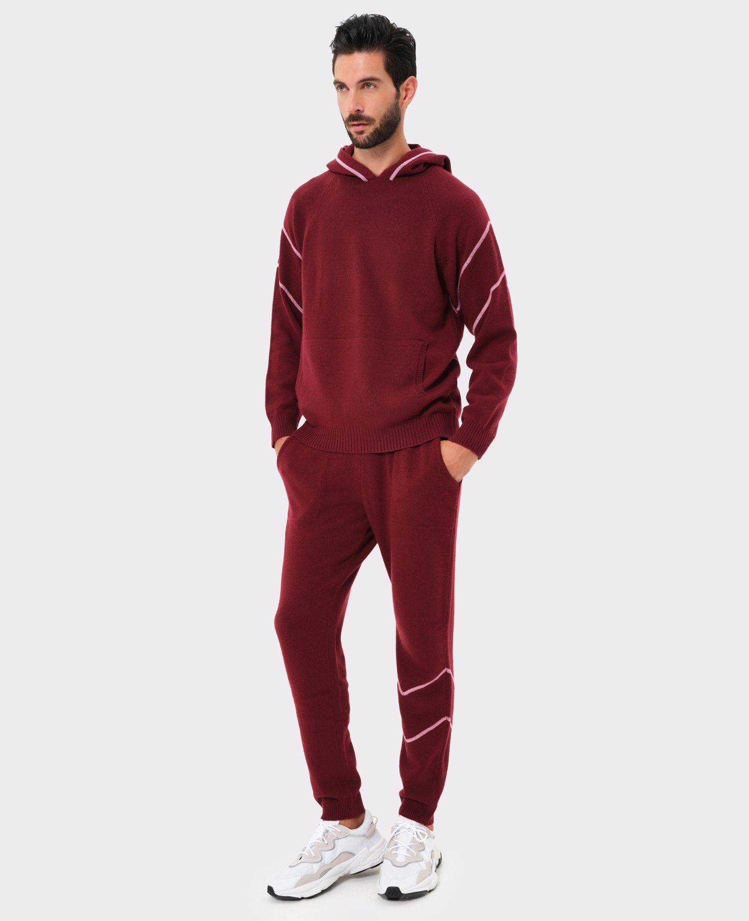 main product photo Merino Pants Bordeaux - Man