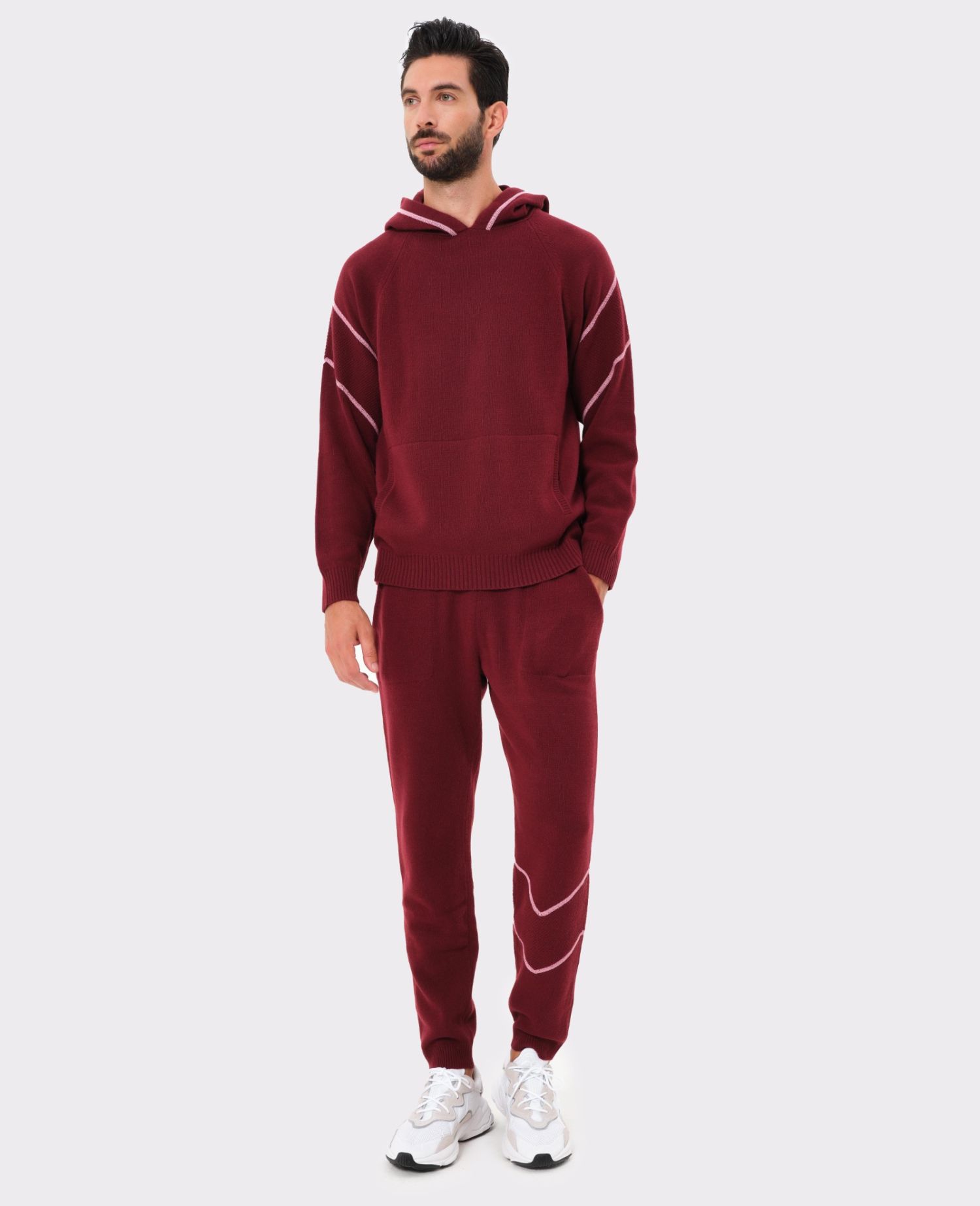 main product photo Merino Sweater Bordeaux