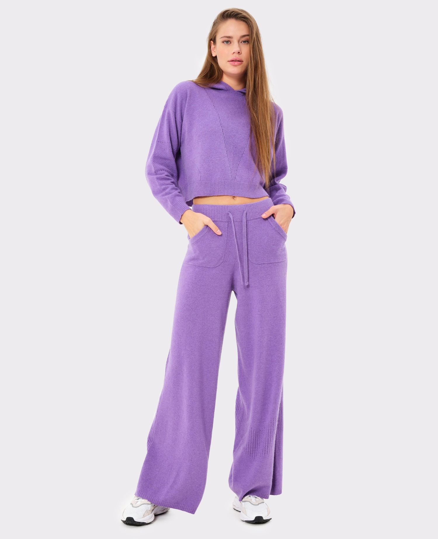 main product photo Merino Sweater Lilac