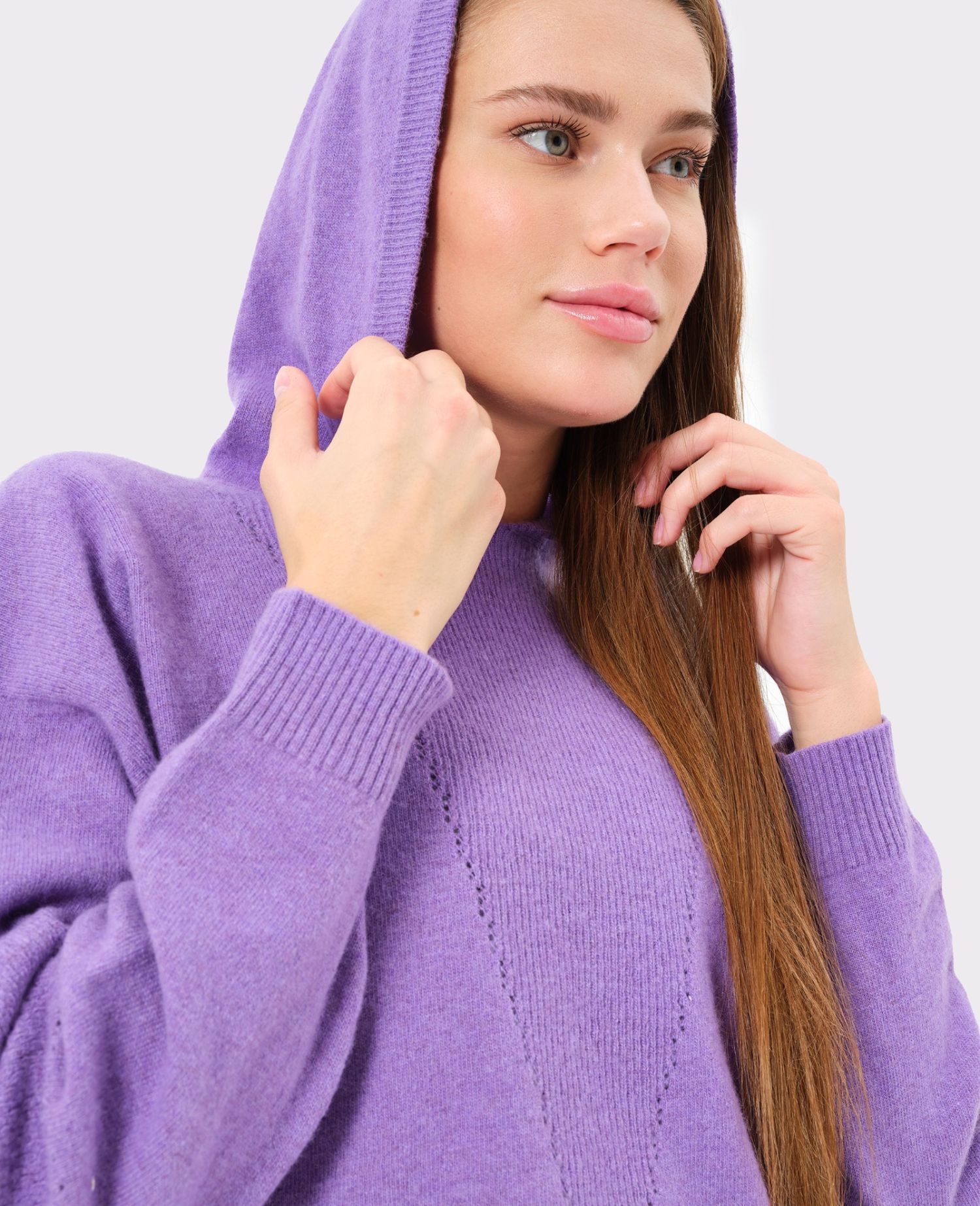 main product photo Merino Sweater Lilac