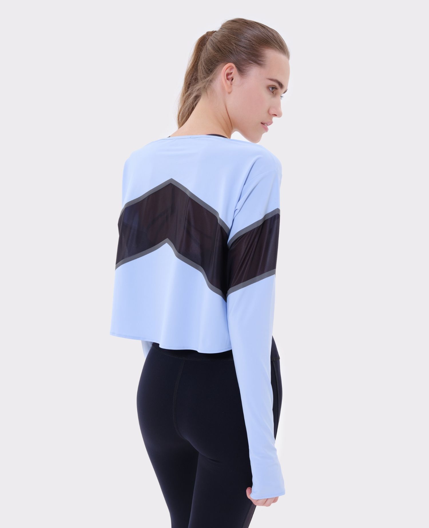 main product photo Daring Longsleeved T-shirt Azzurro