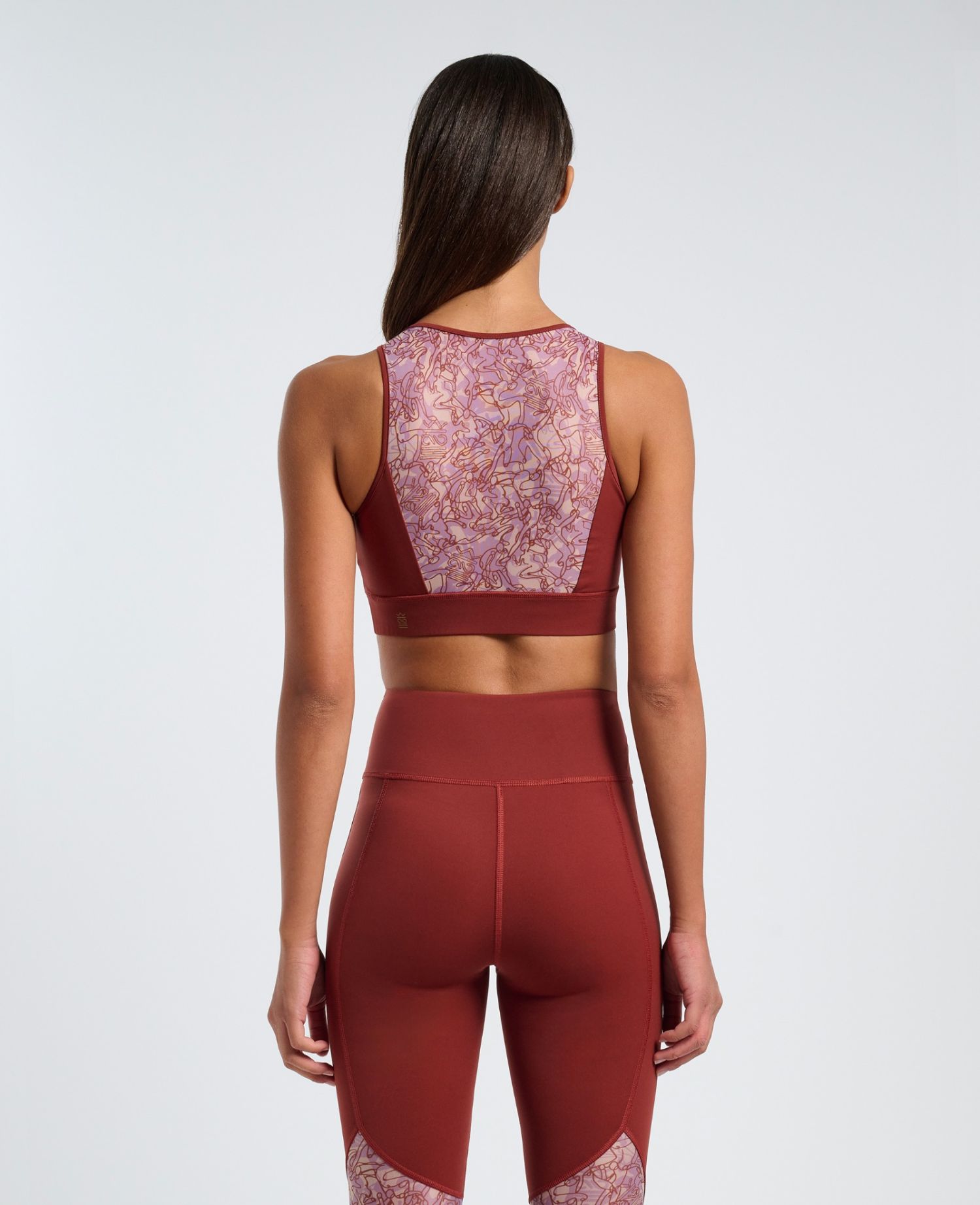 main product photo Future Nature Top Barn red - Women