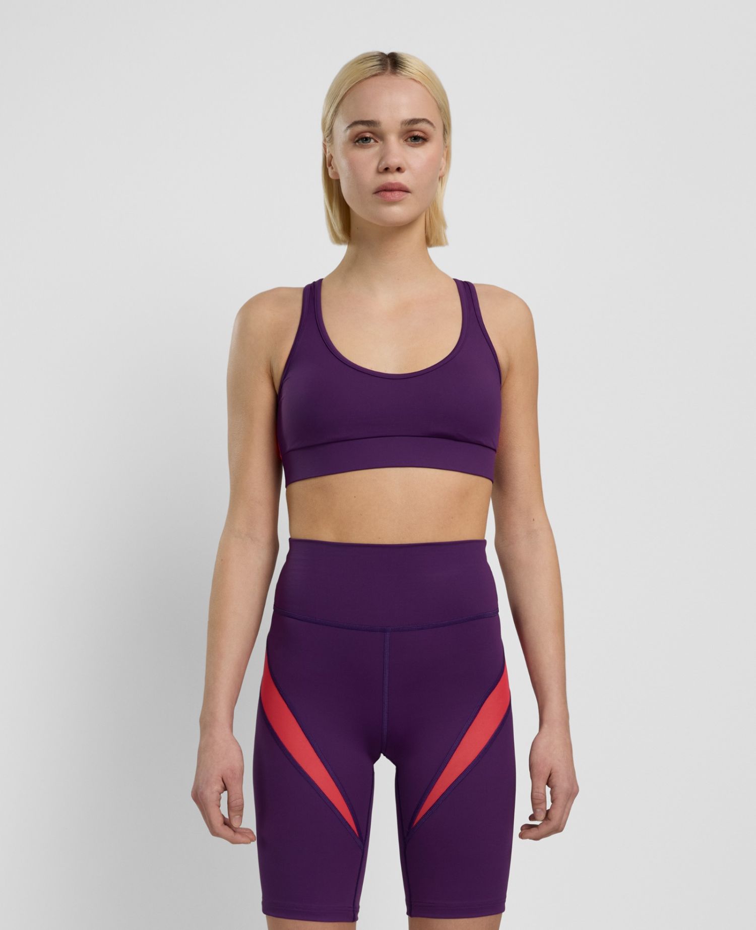 Daring Mesh Bra Violet