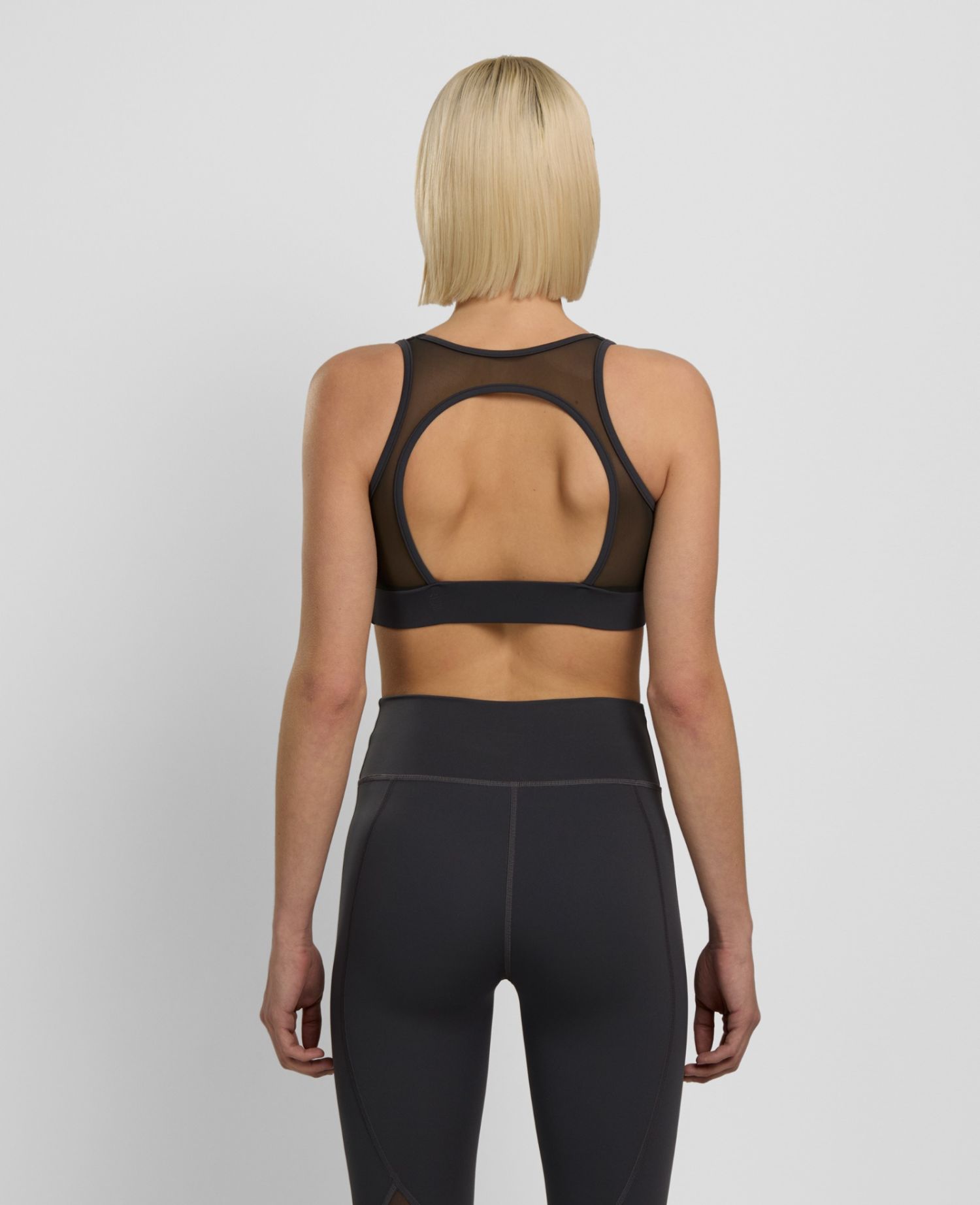 main product photo Daring Mesh Bra Deep Grey