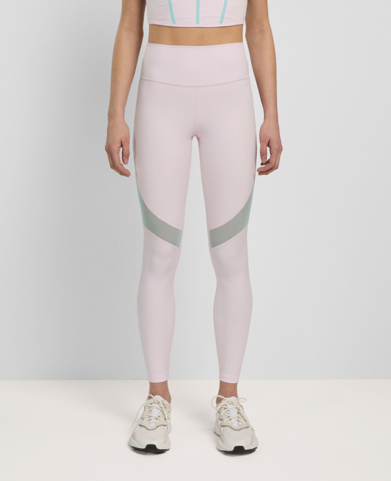 Daring Mesh Leggings Rosa chiaro