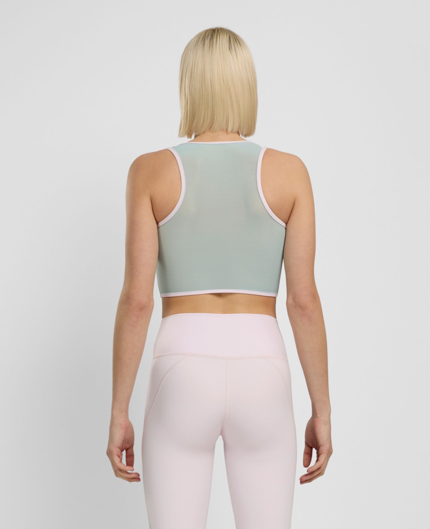 main product photo Daring Mesh Corset Top Rosa Chiaro