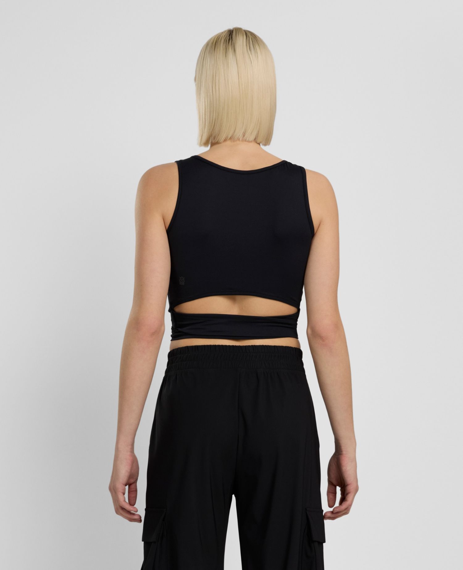 main product photo Essential Crossed Tank Top Black