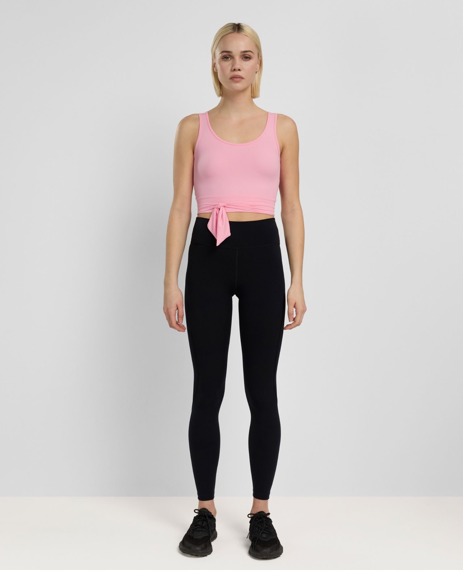 main product photo Essential Crossed Tank Top Pink