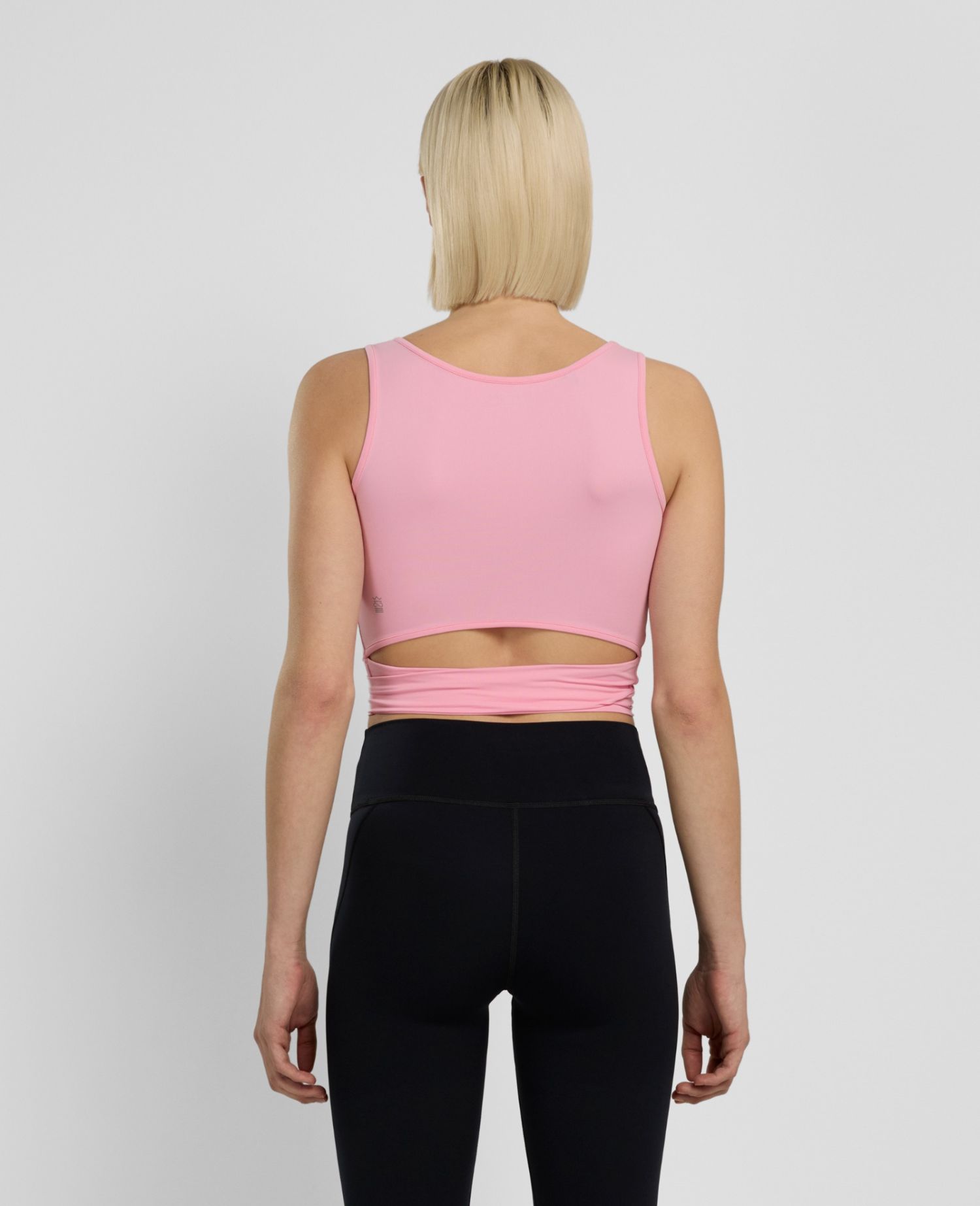 main product photo Essential Crossed Tank Top Pink