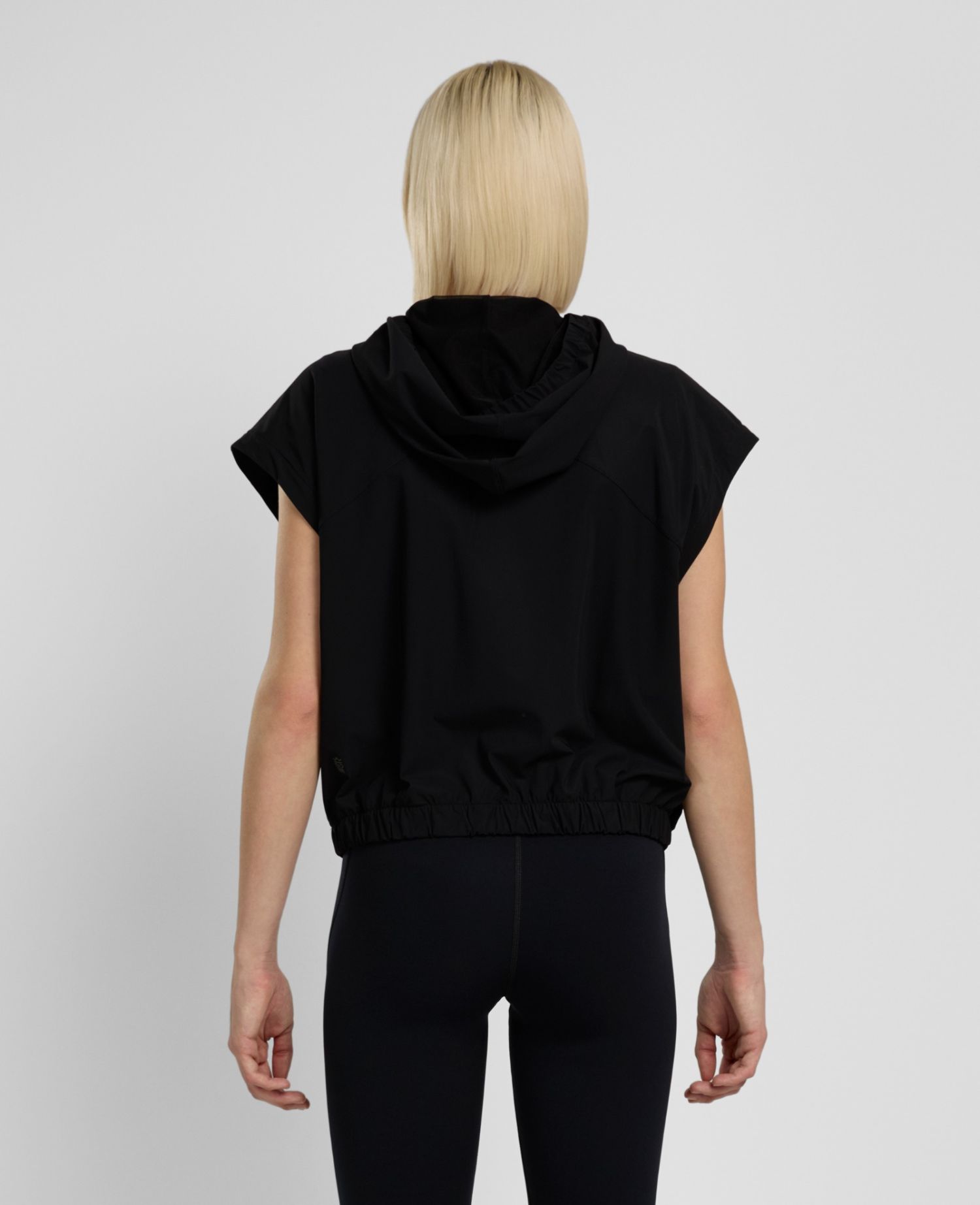 main product photo Daring Lightweight Hooded Gilet Black
