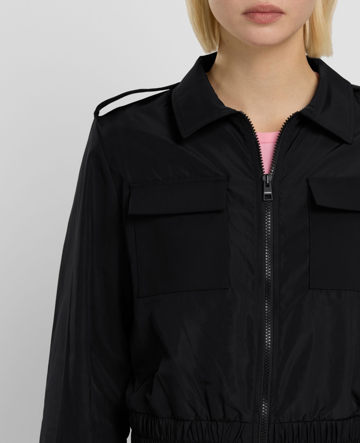 main product photo Club Cropped Jacket Nero