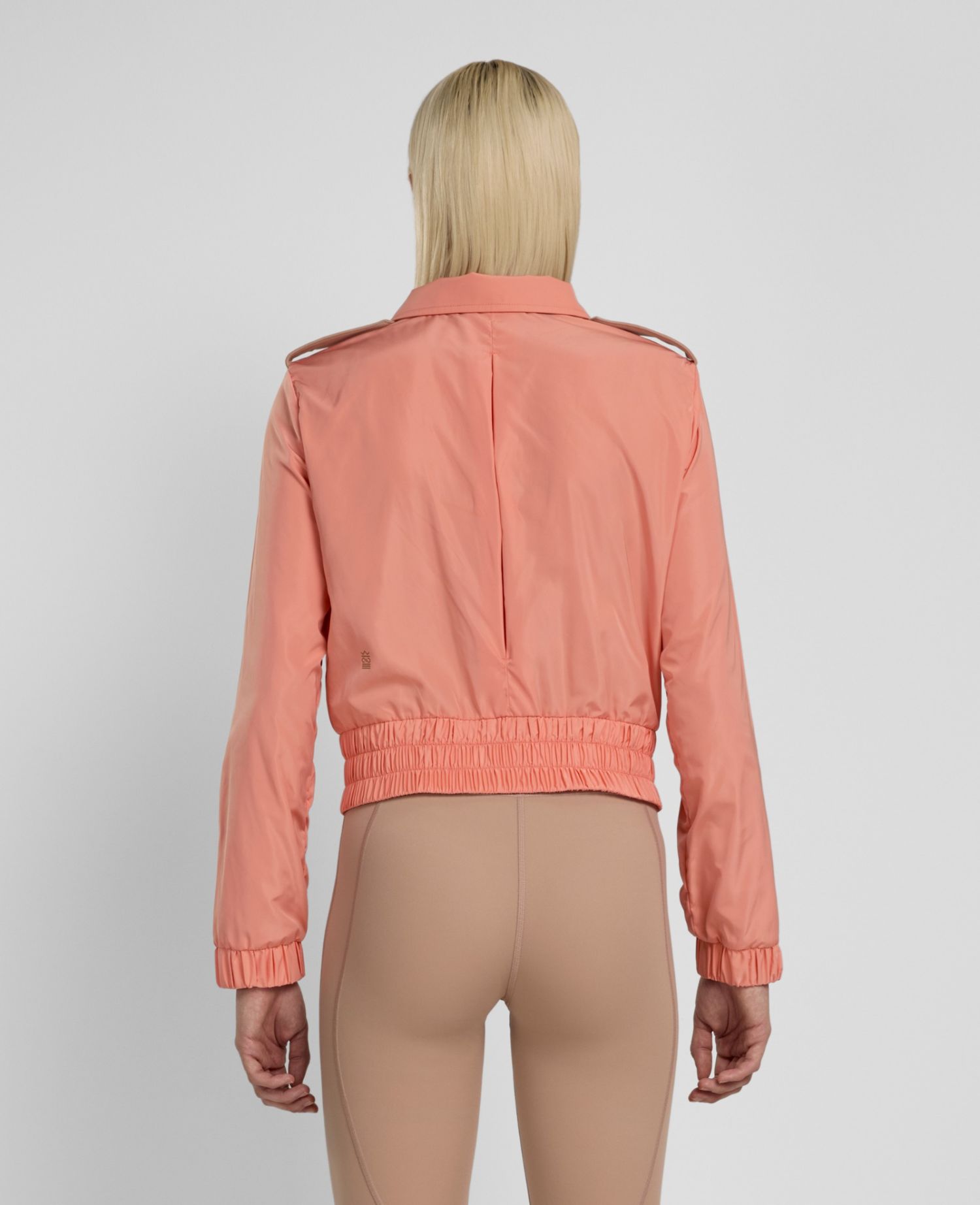 main product photo Club Cropped Jacket Rosa pesca