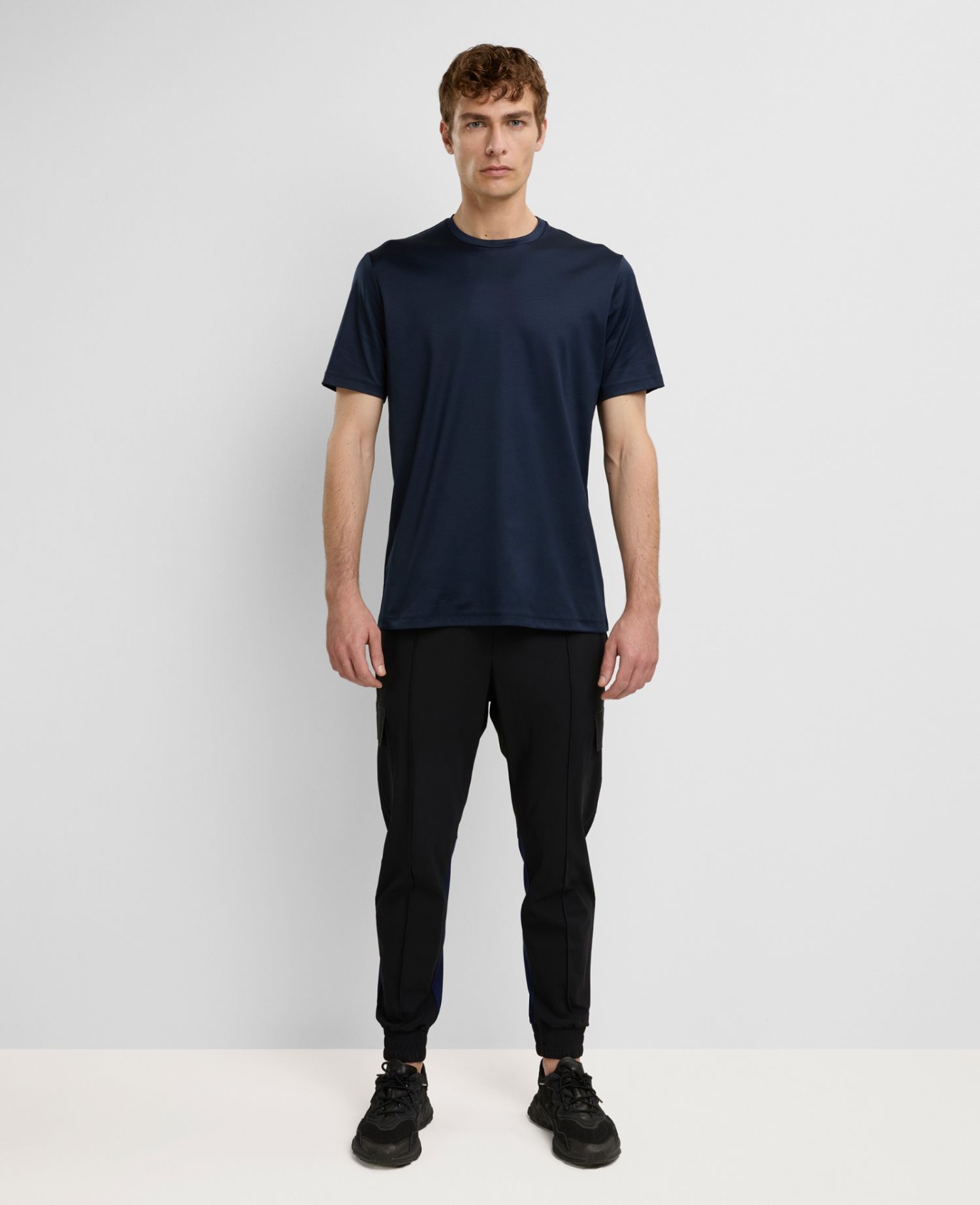 main product photo Essential Interlock T-Shirt Blue