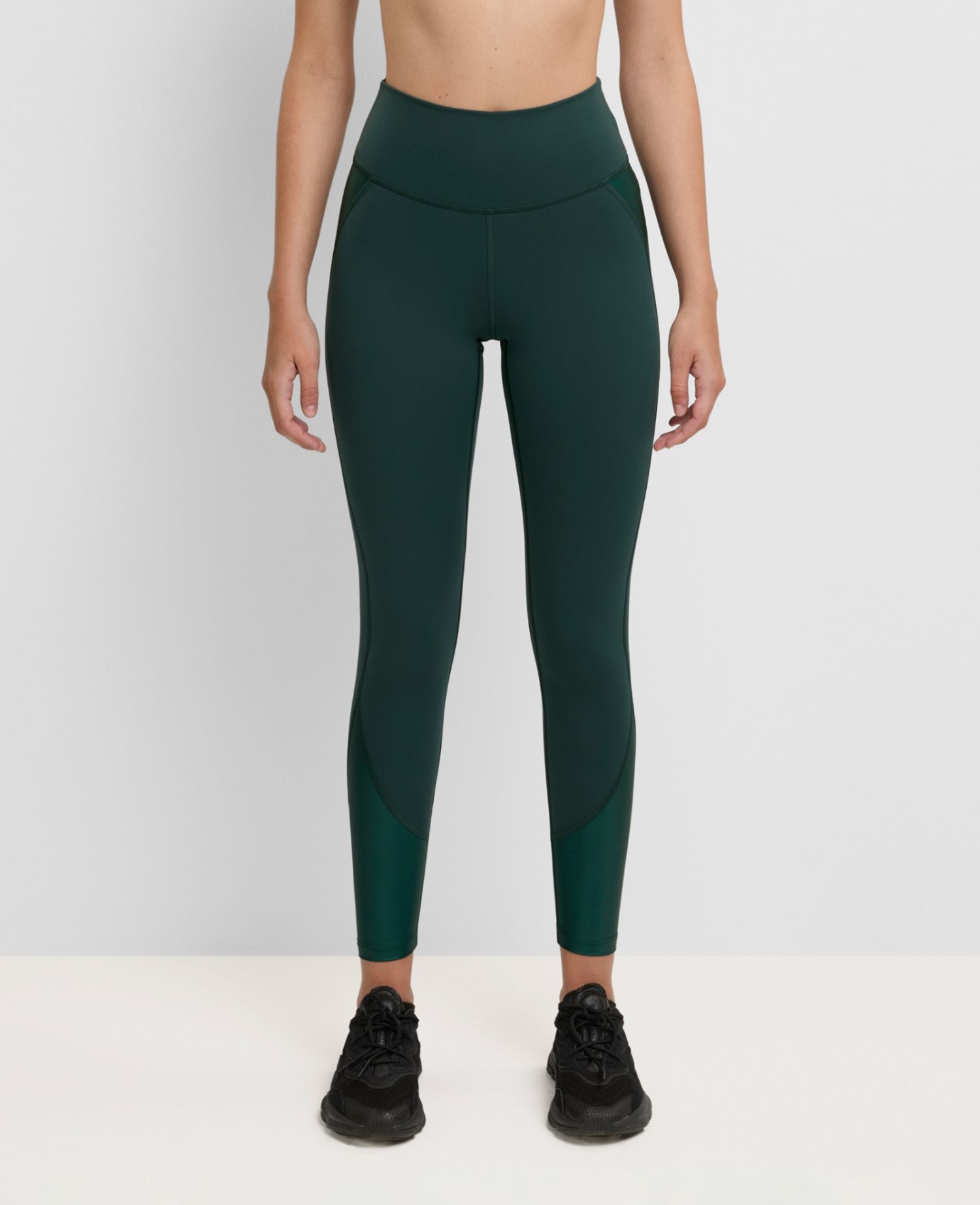 Matte-Shimmer Leggings Verde