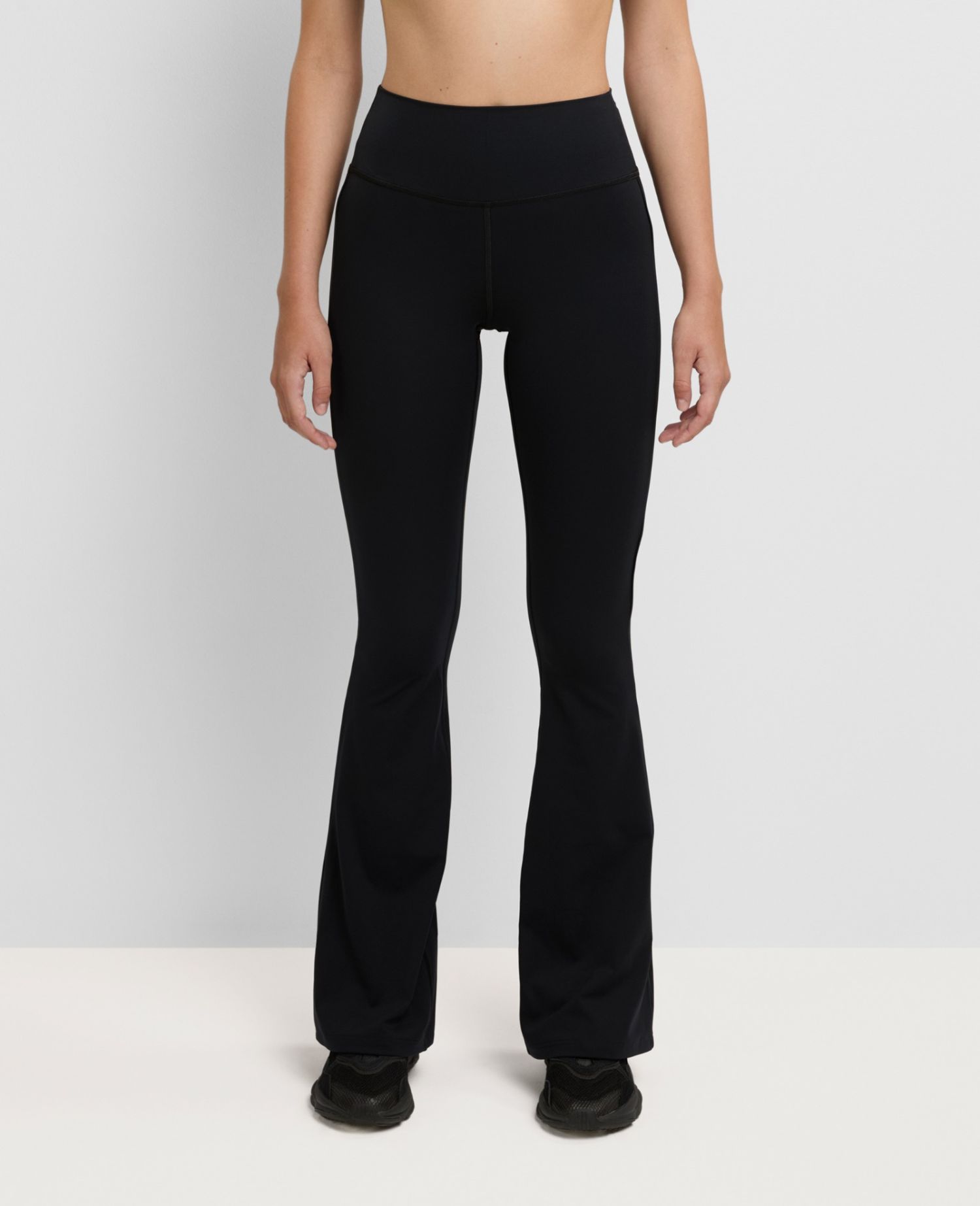 Flared Leggings Black