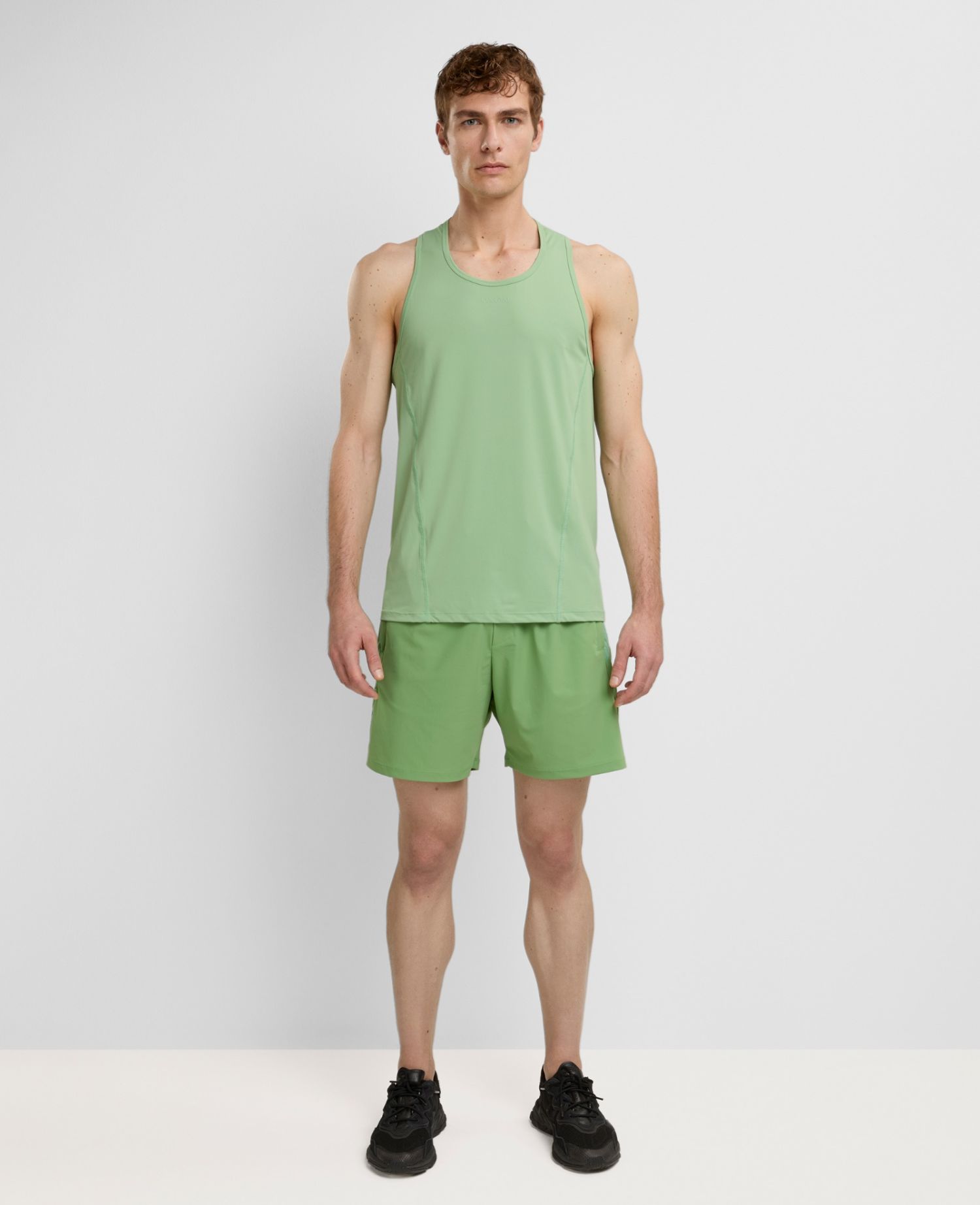 main product photo Training Tank Top Green