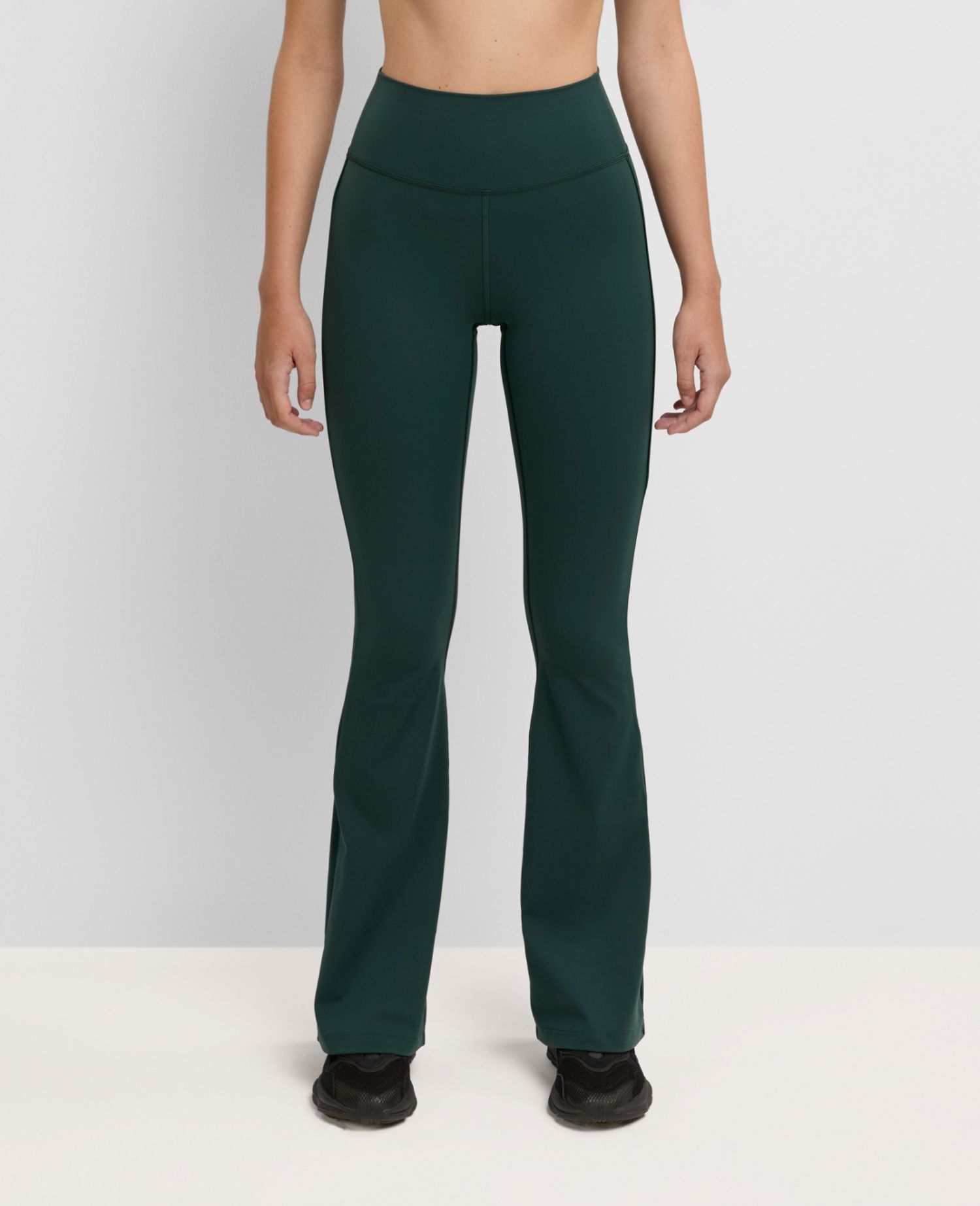 Flared Leggings Green