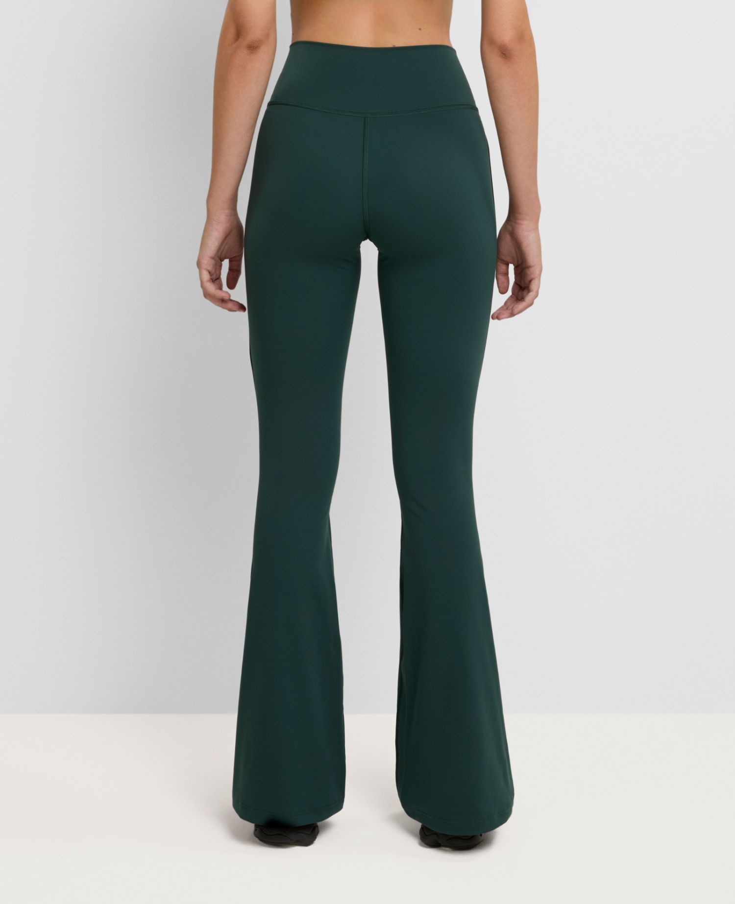 main product photo Flared Leggings Green
