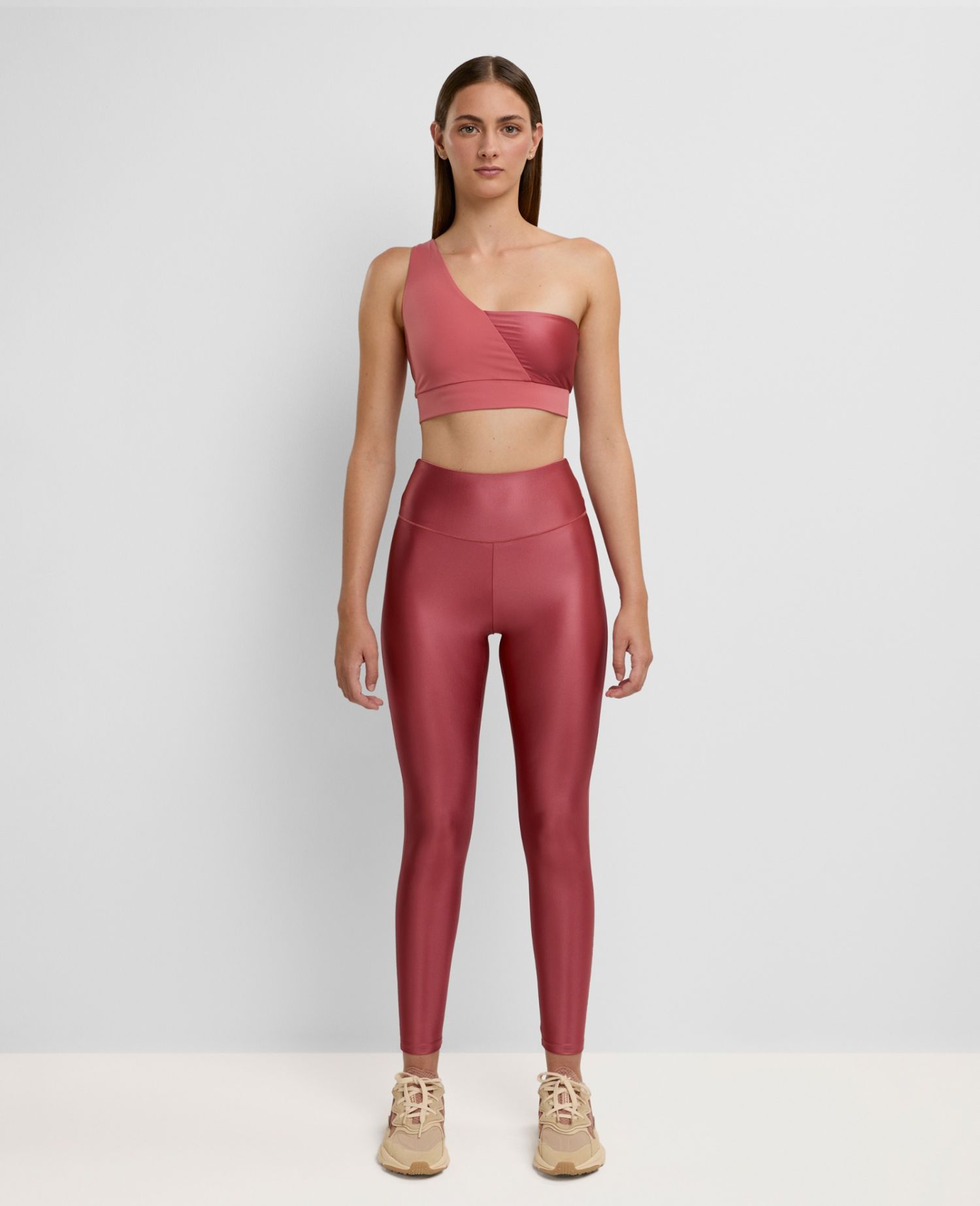 main product photo Shimmering Leggings Rosa