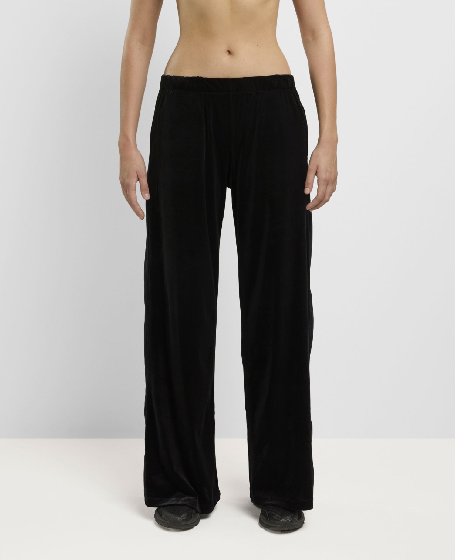 Chenille Trousers Nero