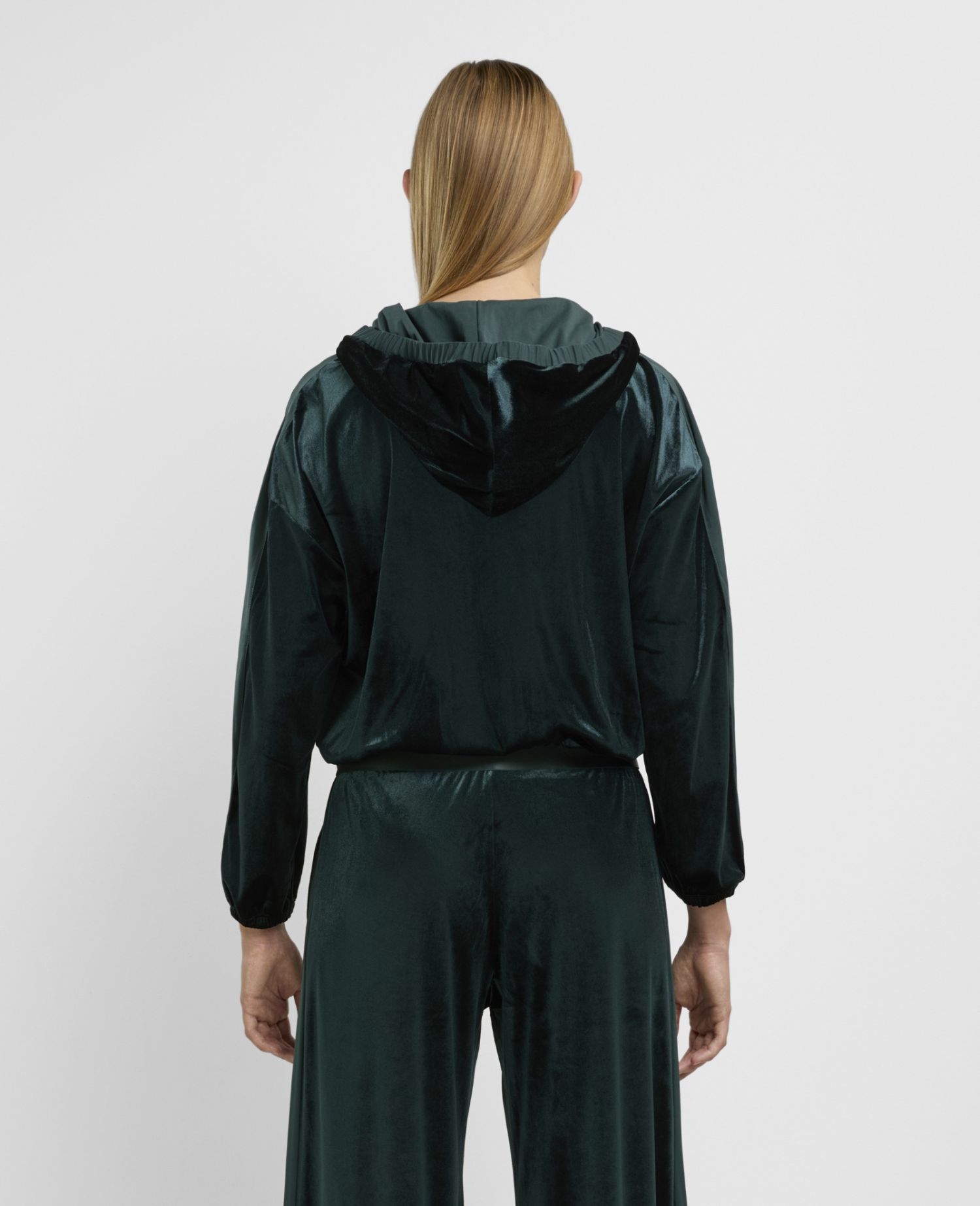 main product photo Chenille Hoodie Verde