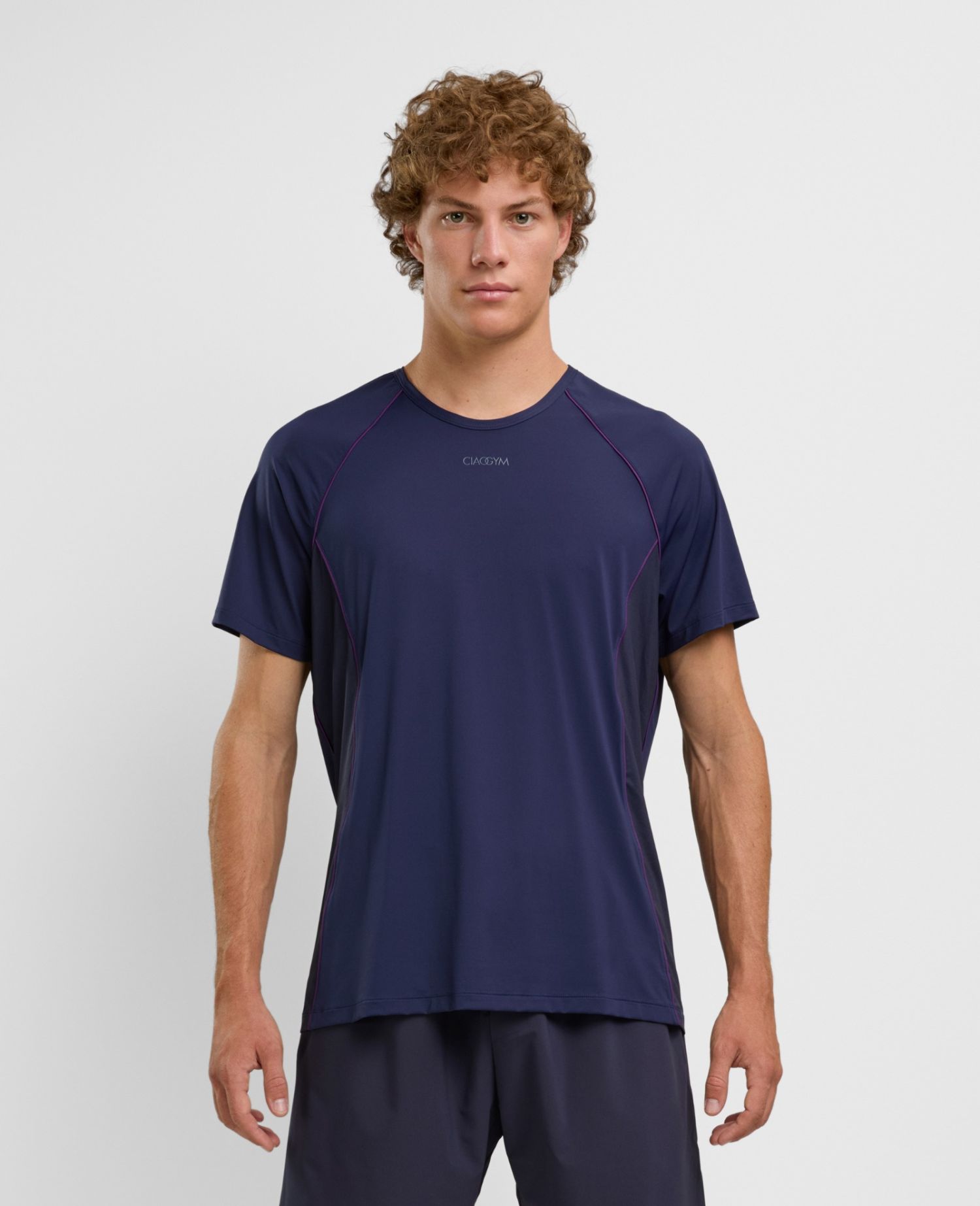 Piping T-Shirt Blu