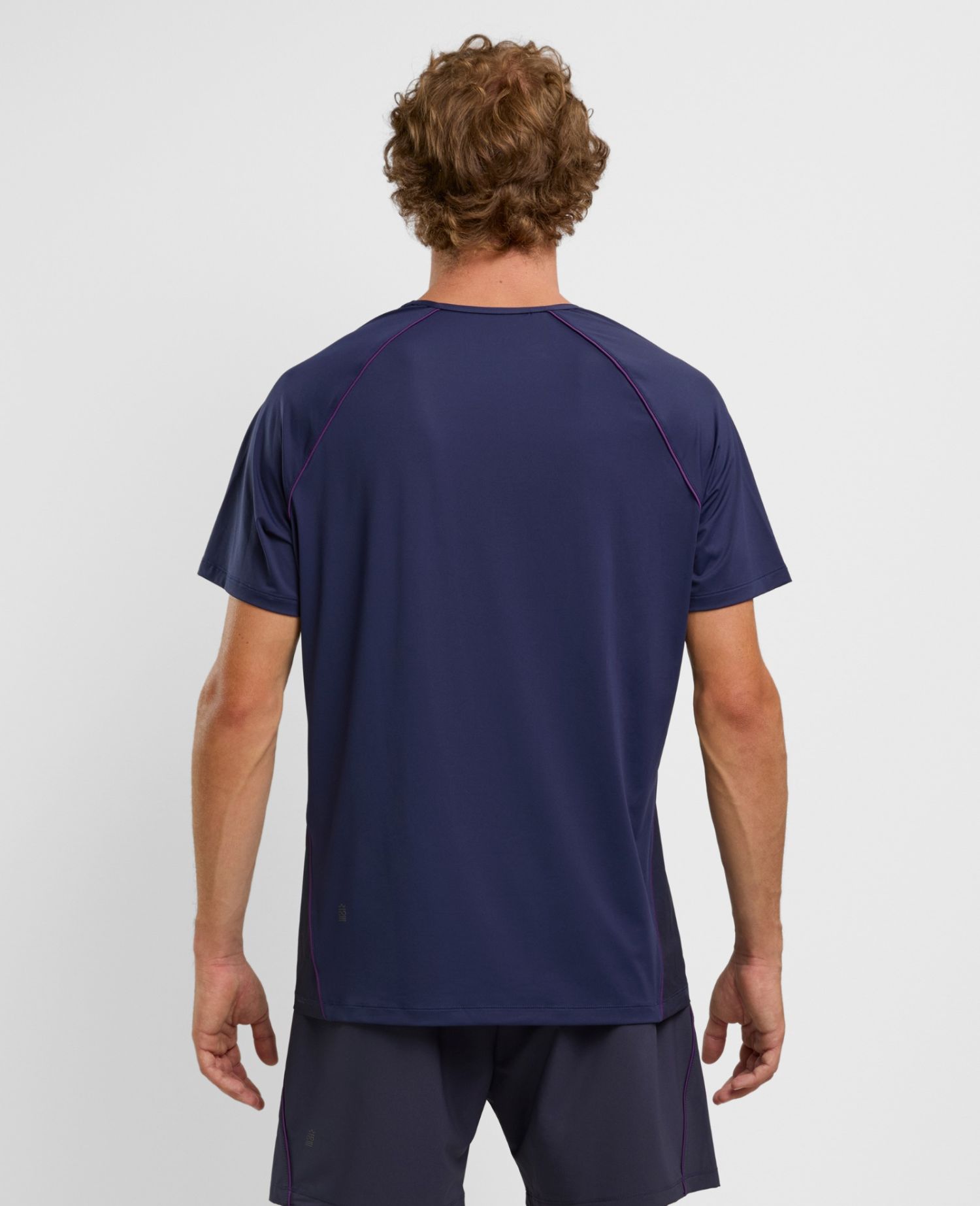 main product photo Piping T-Shirt Blu