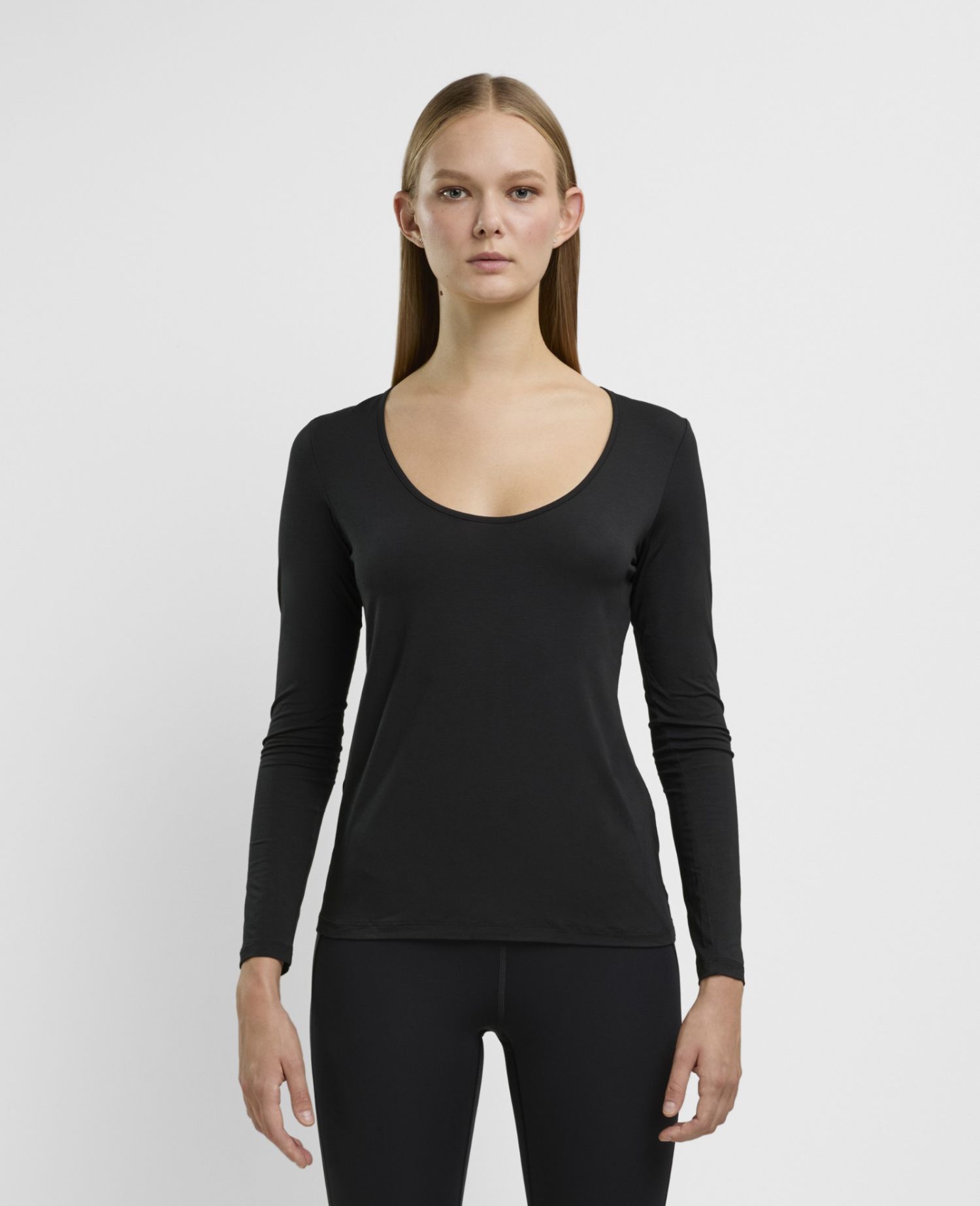 Longsleeved T-shirt Nero