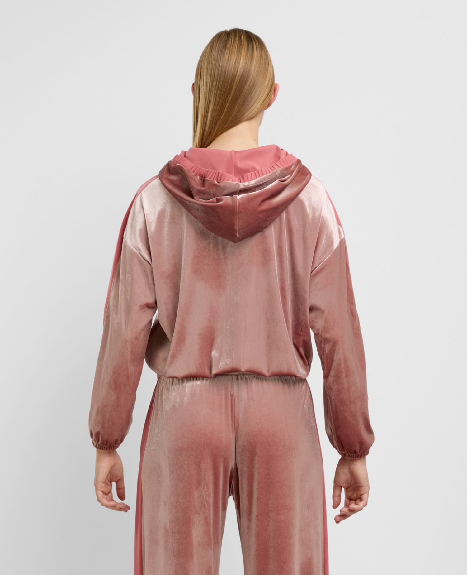 main product photo Chenille Hoodie Rosa