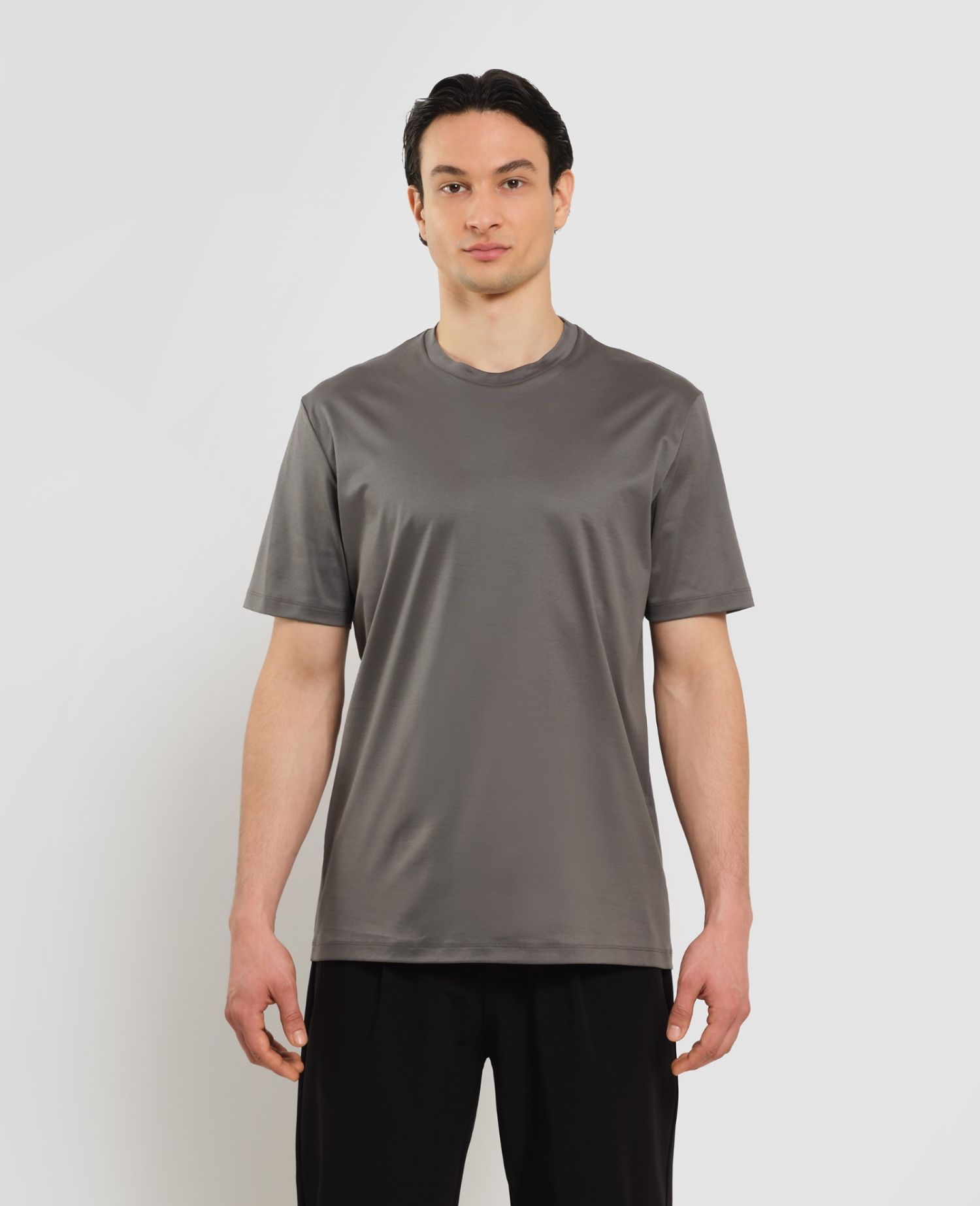 Interlock T-shirt Grigio
