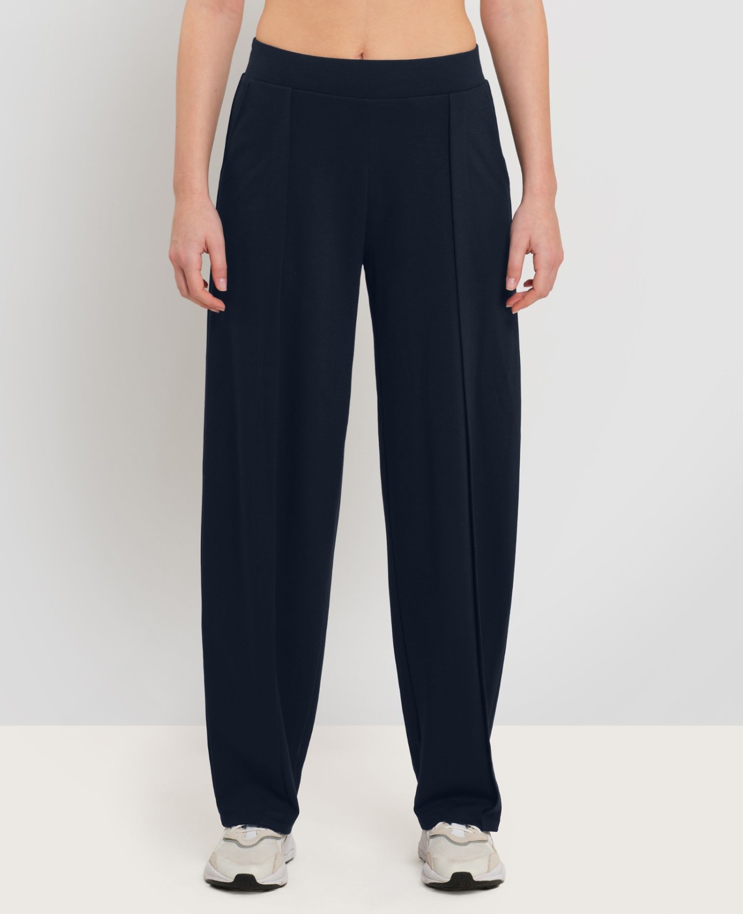 Baggy Casual Trousers Blue