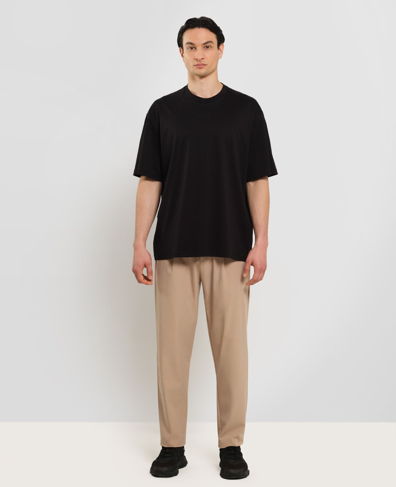 main product photo Relaxed-fit Interlock T-Shirt Black