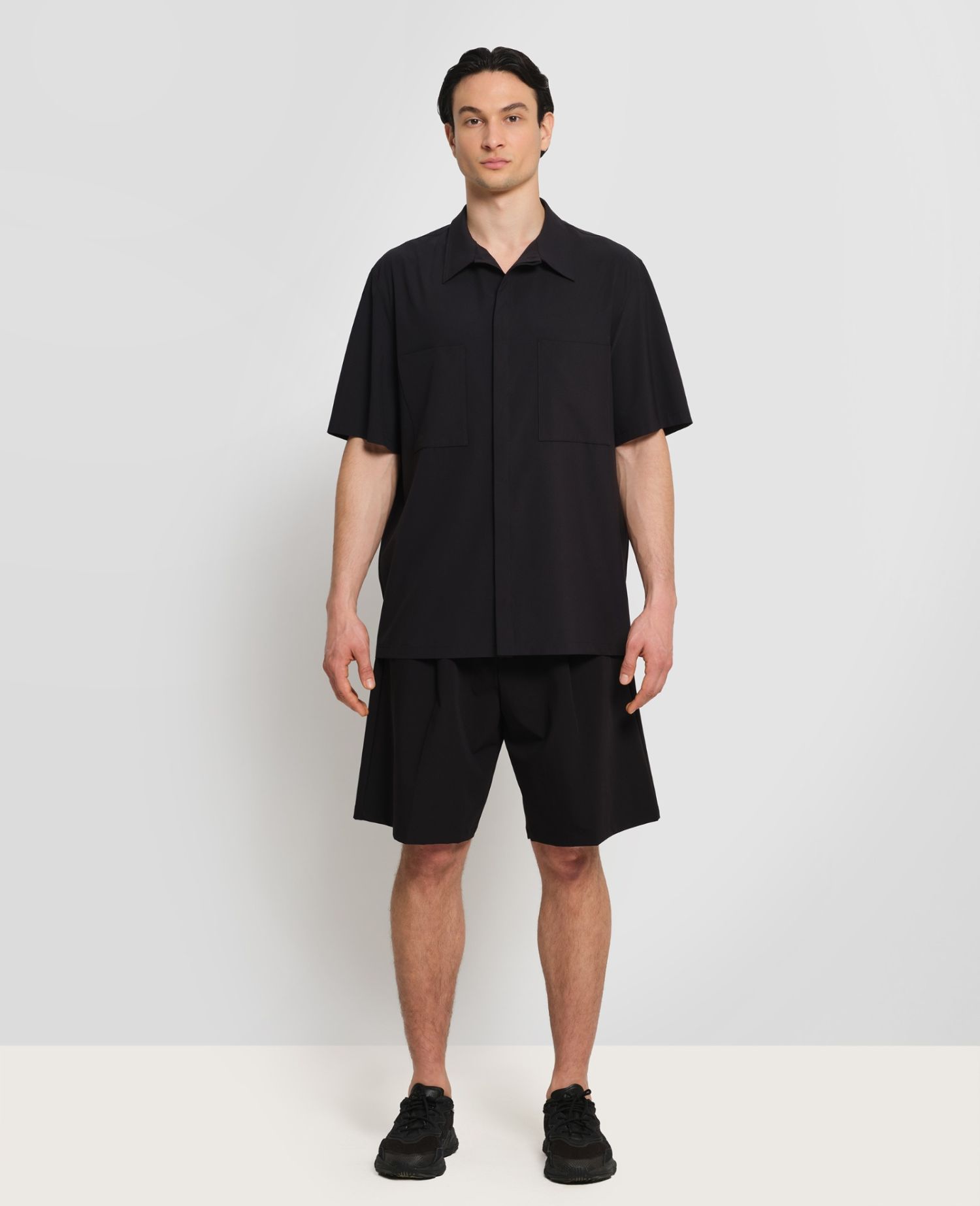 main product photo Lightweight Casual Shirt Black