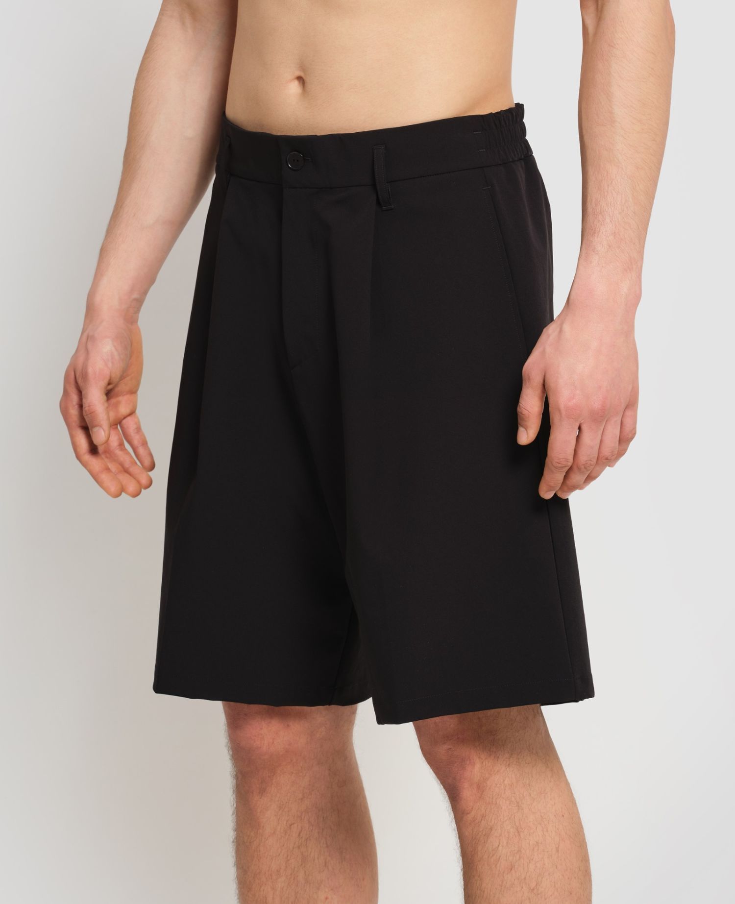 main product photo Sporty-chic Shorts Black