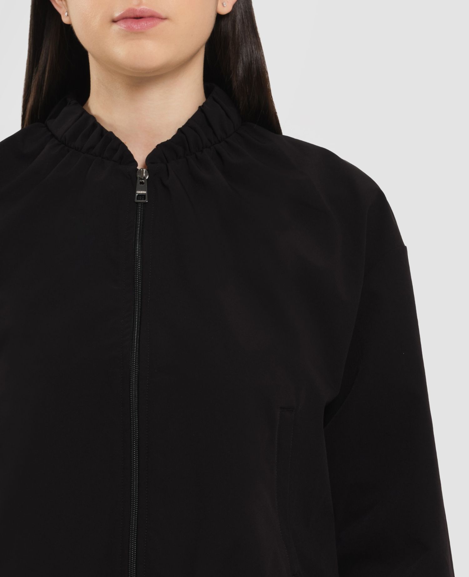 main product photo Full-zip Bomber Black