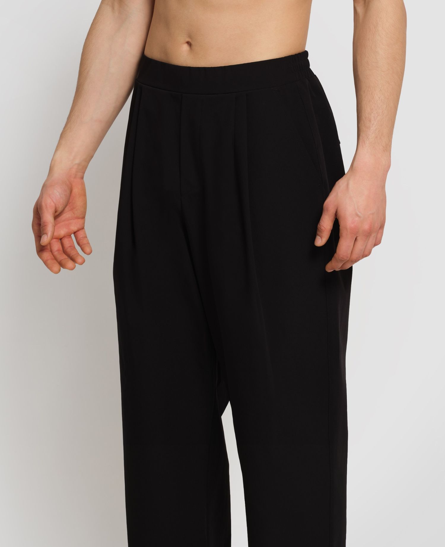 main product photo Baggy Trousers Black
