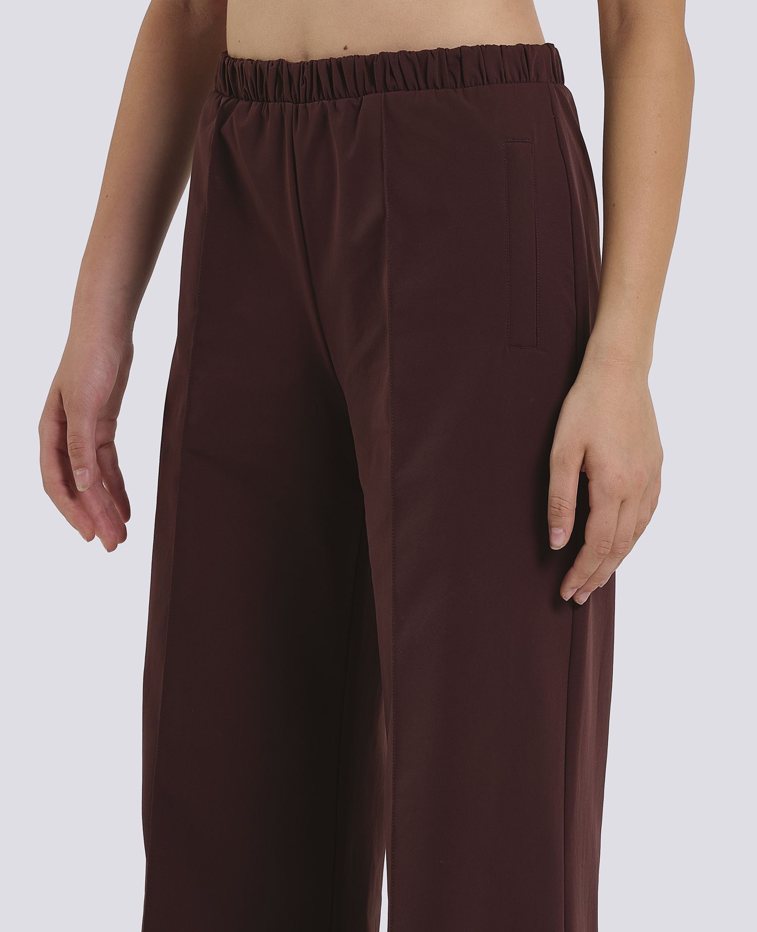 main product photo Wide-leg Joggers Brown