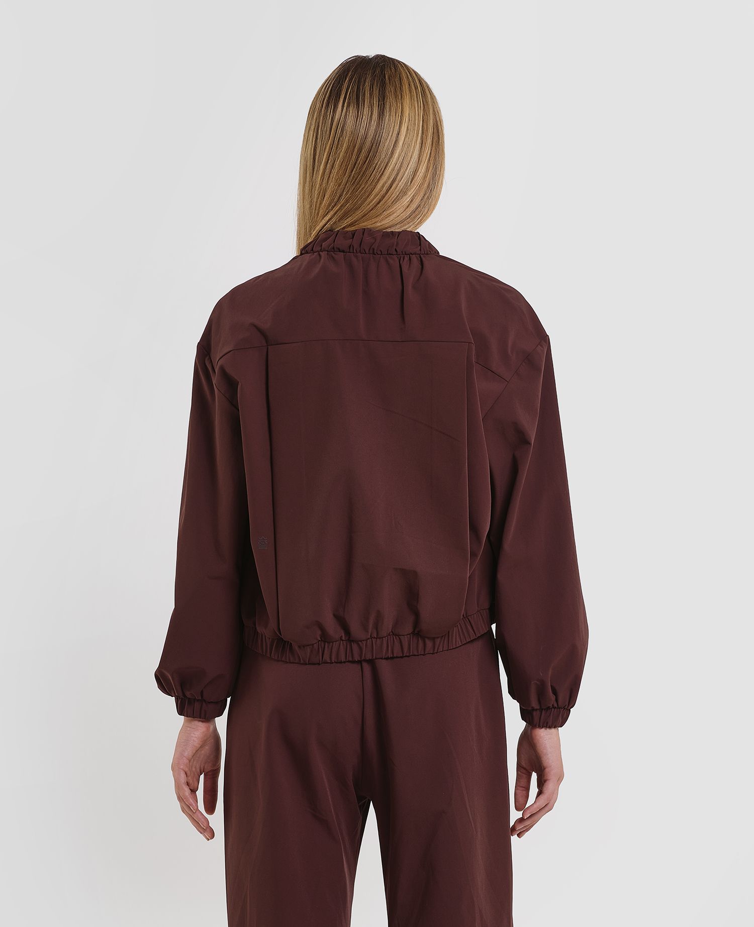 main product photo Full-zip Bomber Brown