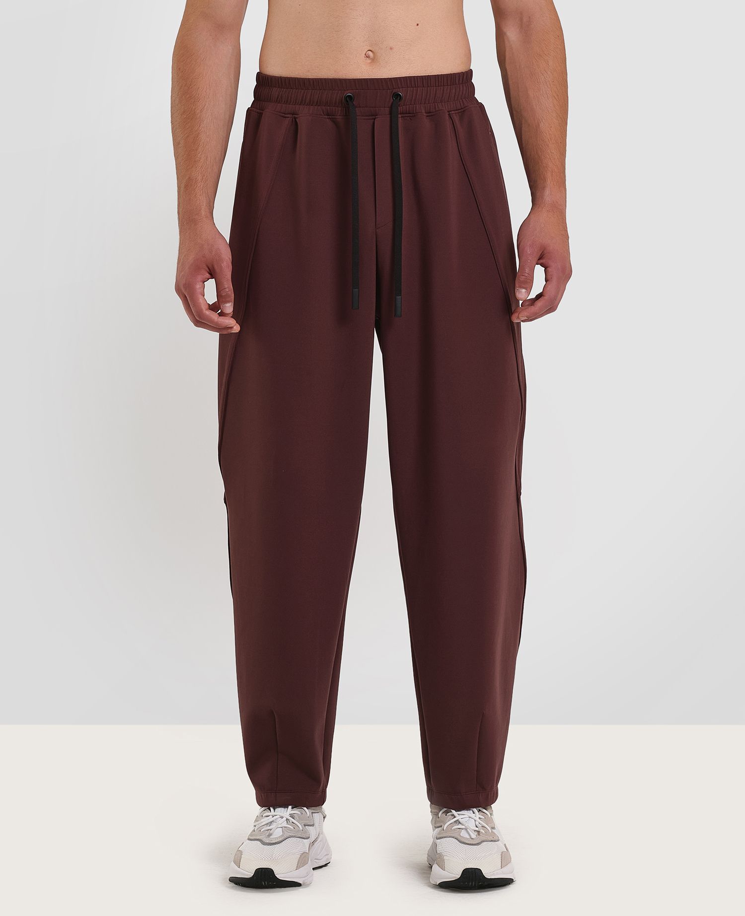 Studio Relaxed-fit Joggers Brown