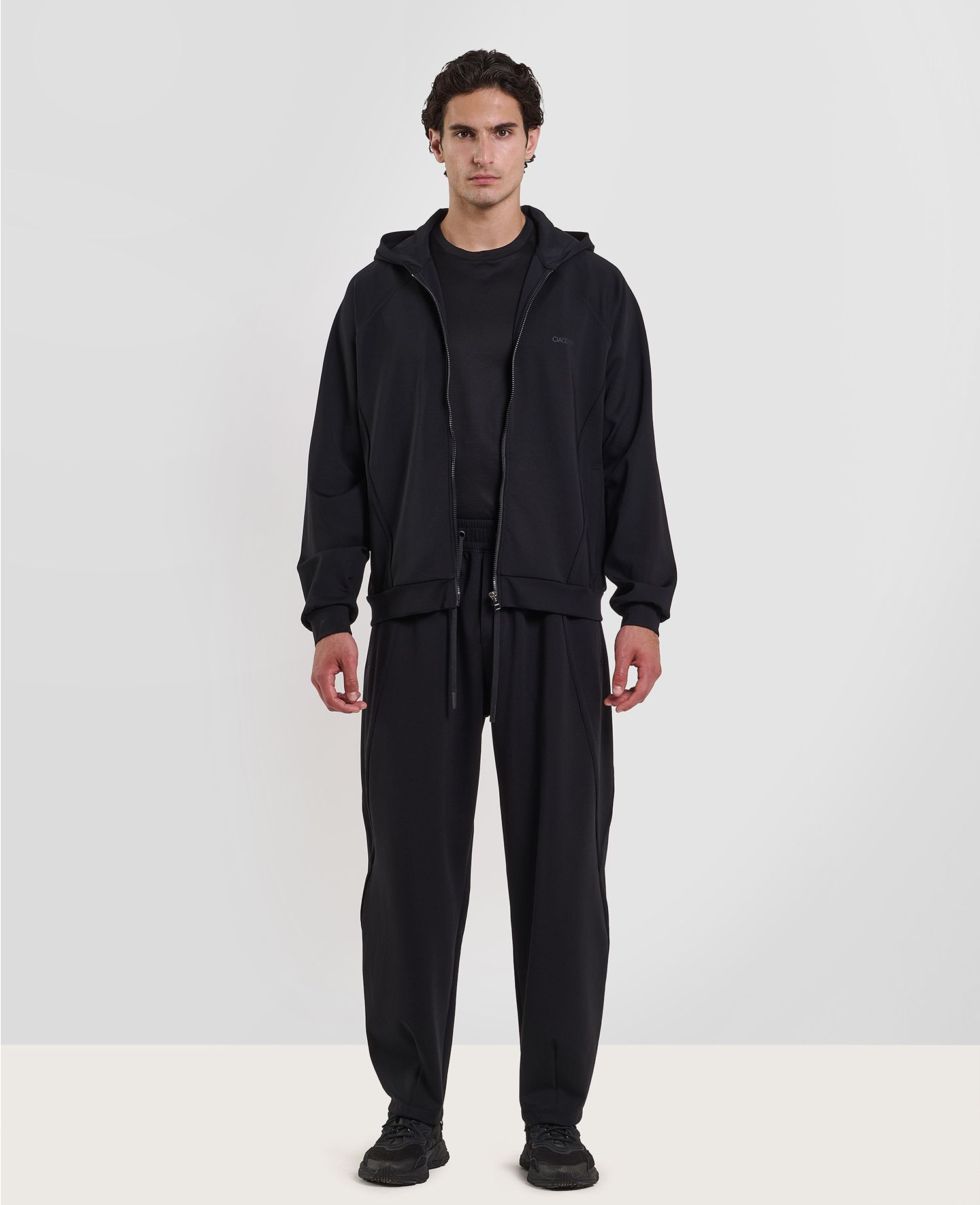 main product photo Studio Zip Hoodie Black