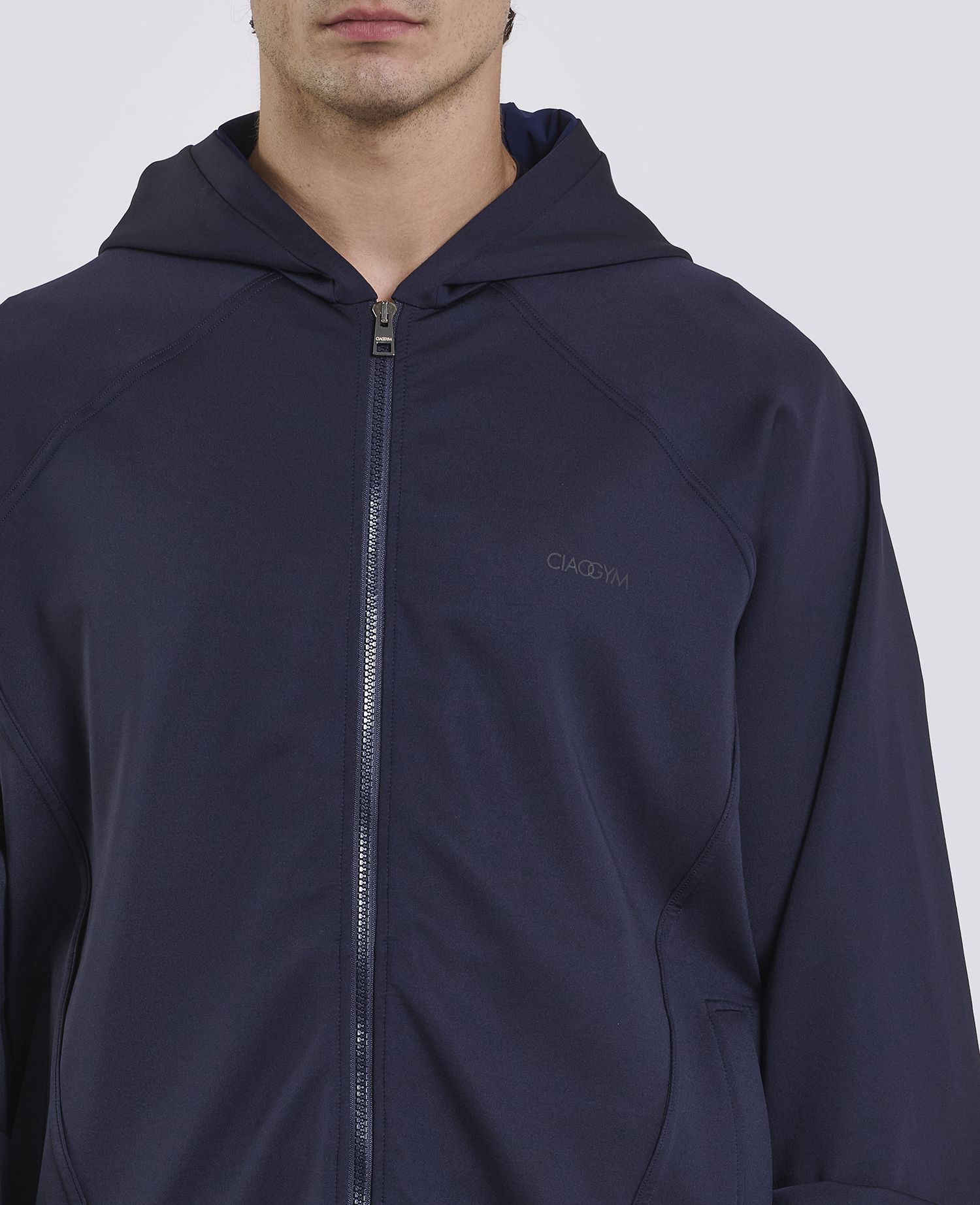 main product photo Studio Zip Hoodie Blue
