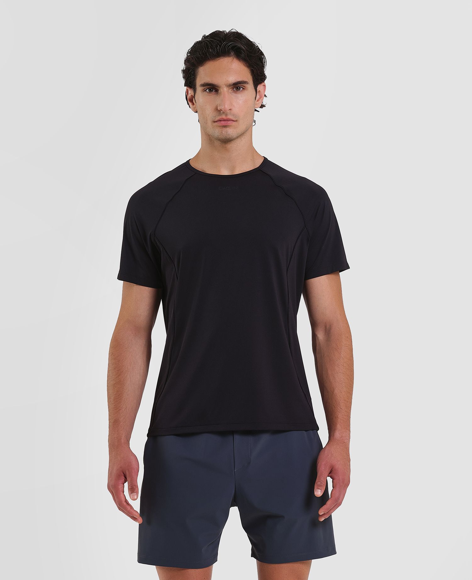 Outline Training T-shirt Nero