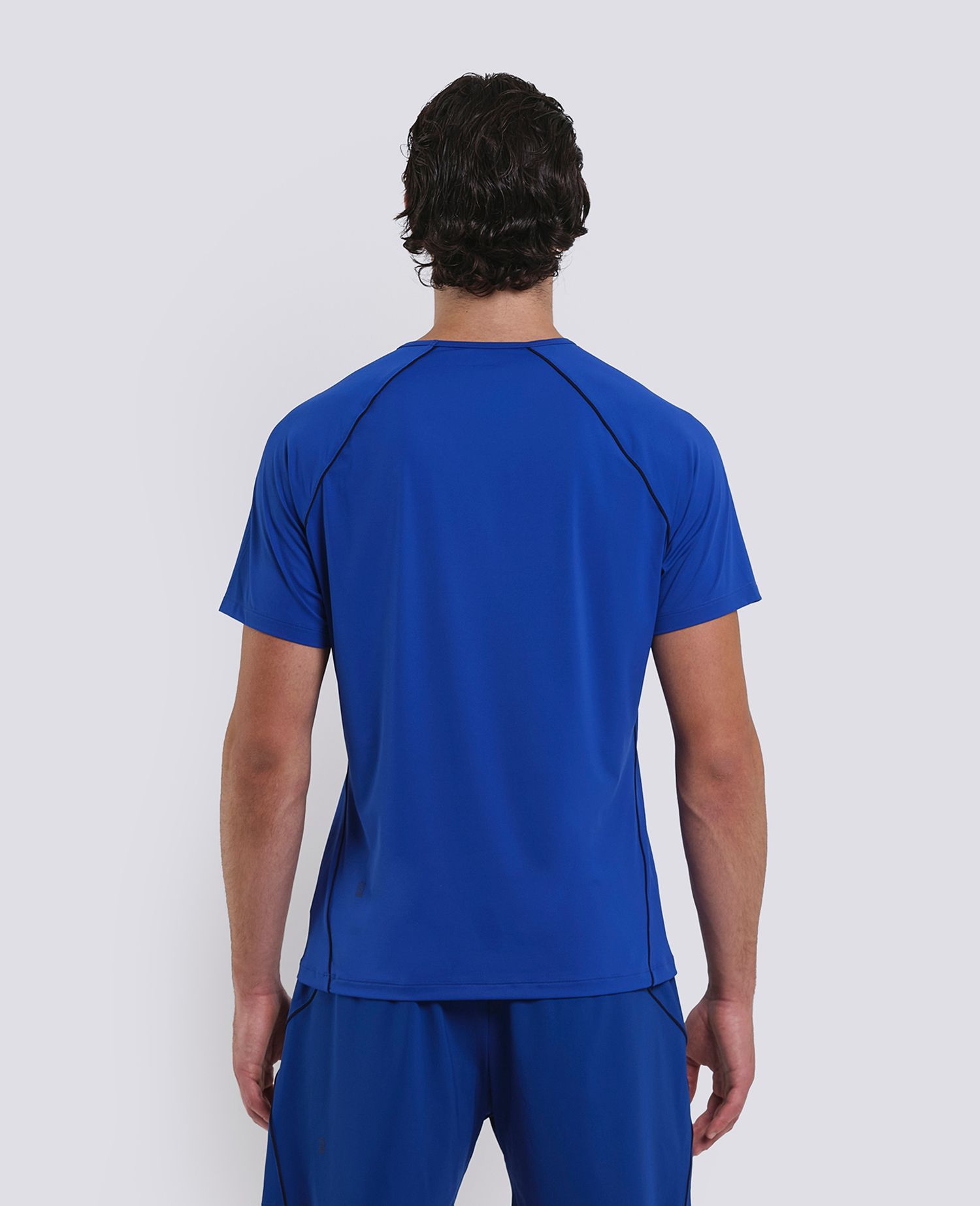 main product photo Outline Training T-shirt Blue